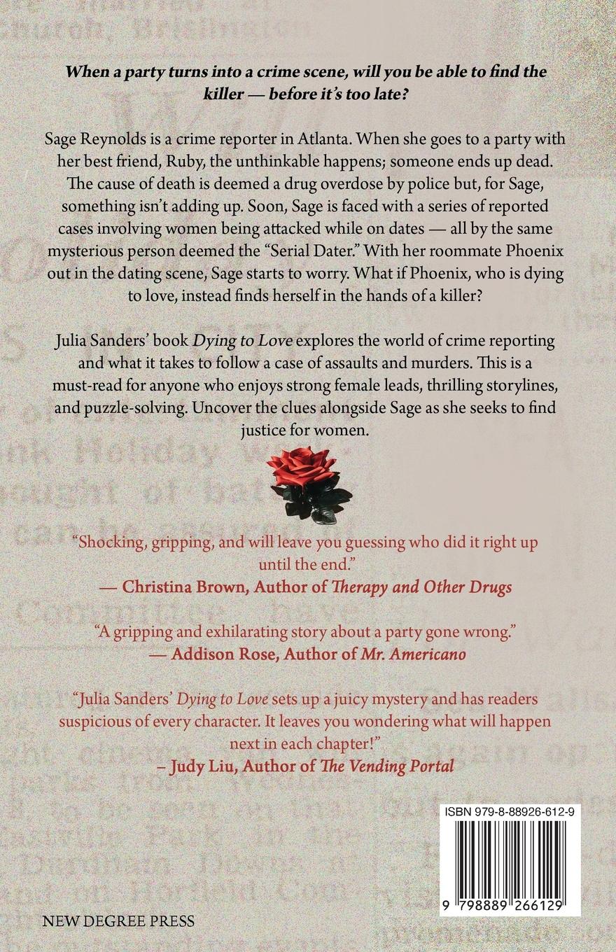 Rückseitencover Dying to Love