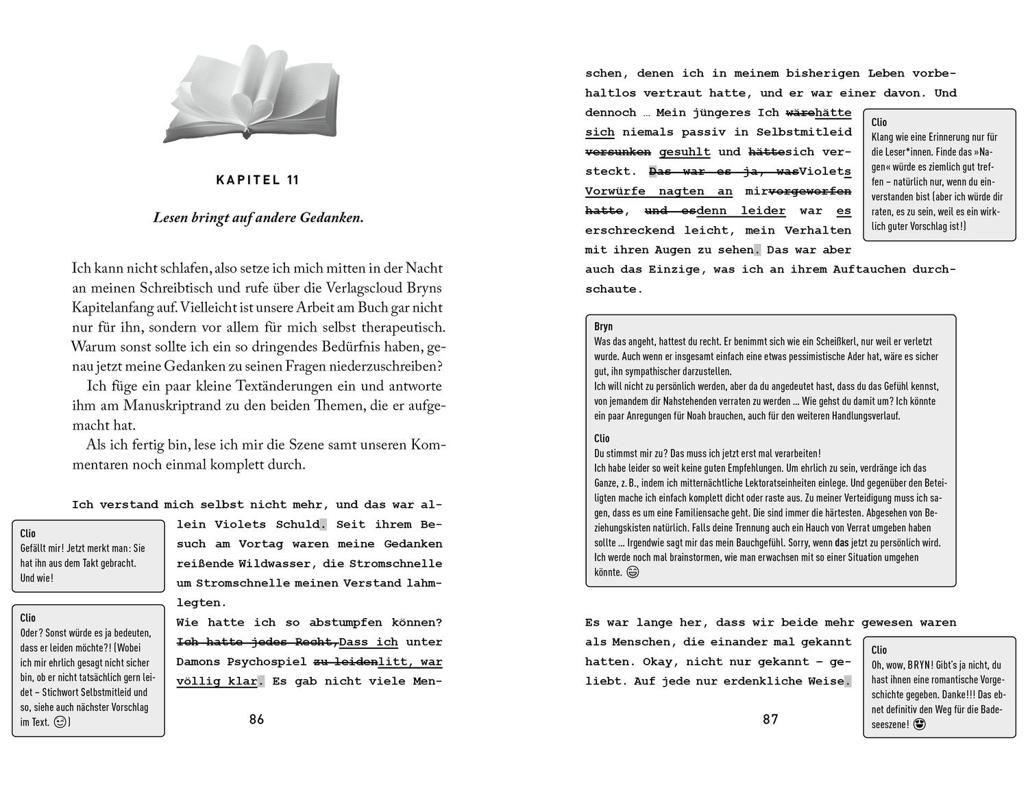 Beispielinhalt (Bild) Literally Love 1. Paperthin Touch