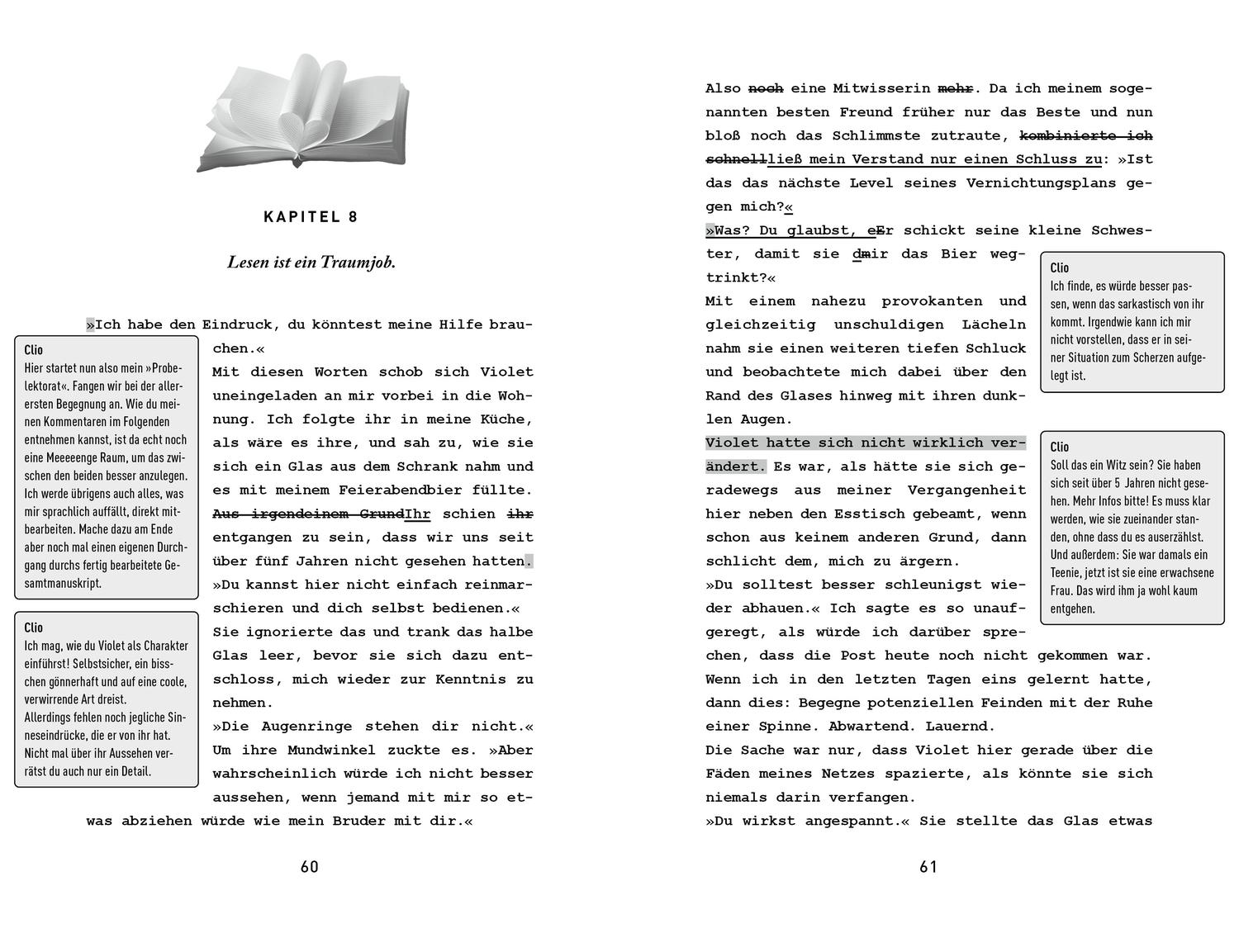 Beispielinhalt (Bild) Literally Love 1. Paperthin Touch