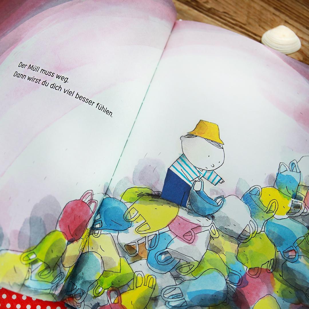 Beispielinhalt (Bild) Hab dich lieb, Blau