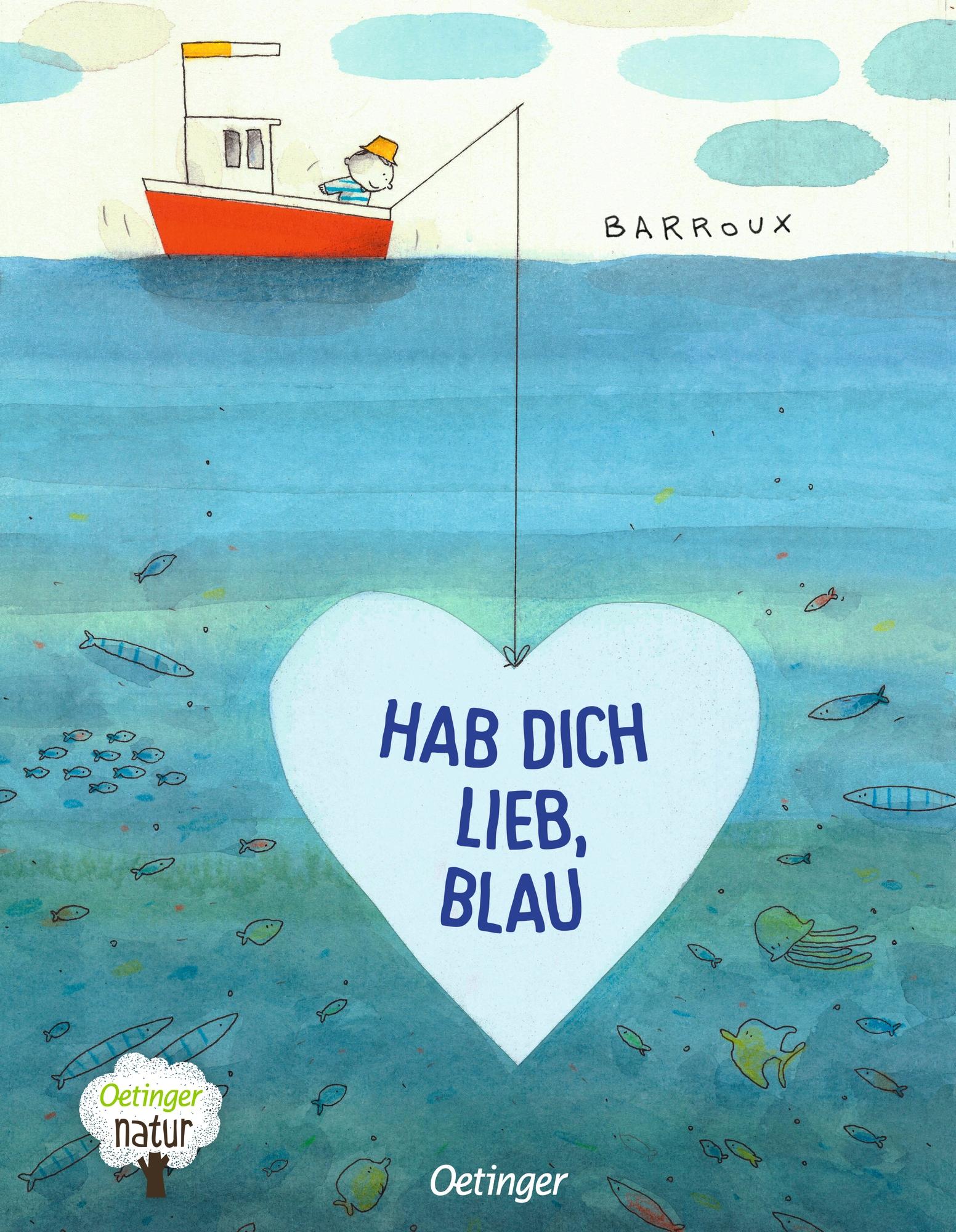 Vorderes Coverbild Hab dich lieb, Blau