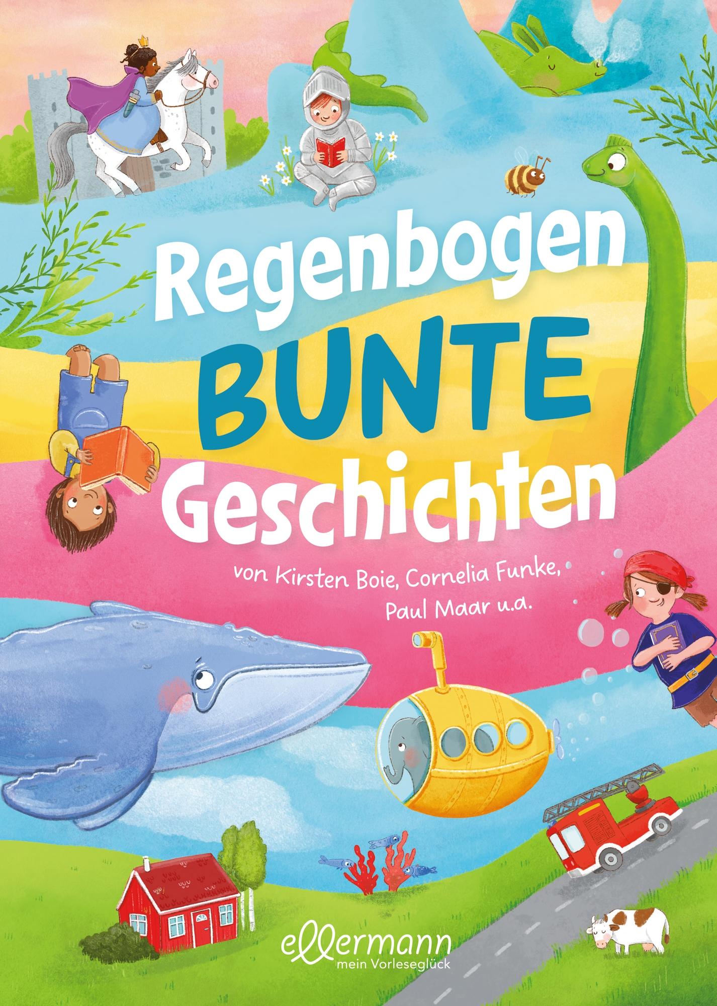 Vorderes Coverbild Regenbogenbunte Geschichten