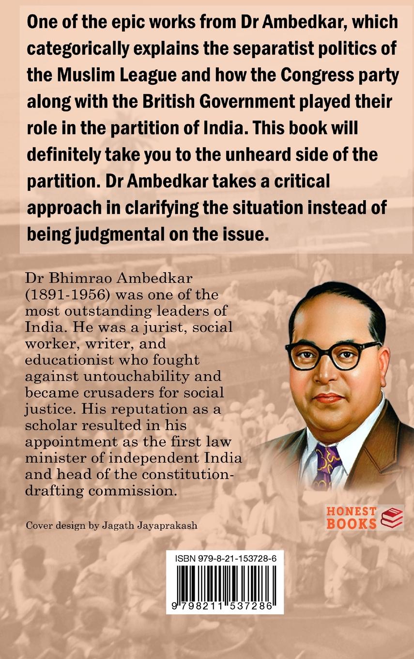 Rückseitencover Pakistan or the partition of India