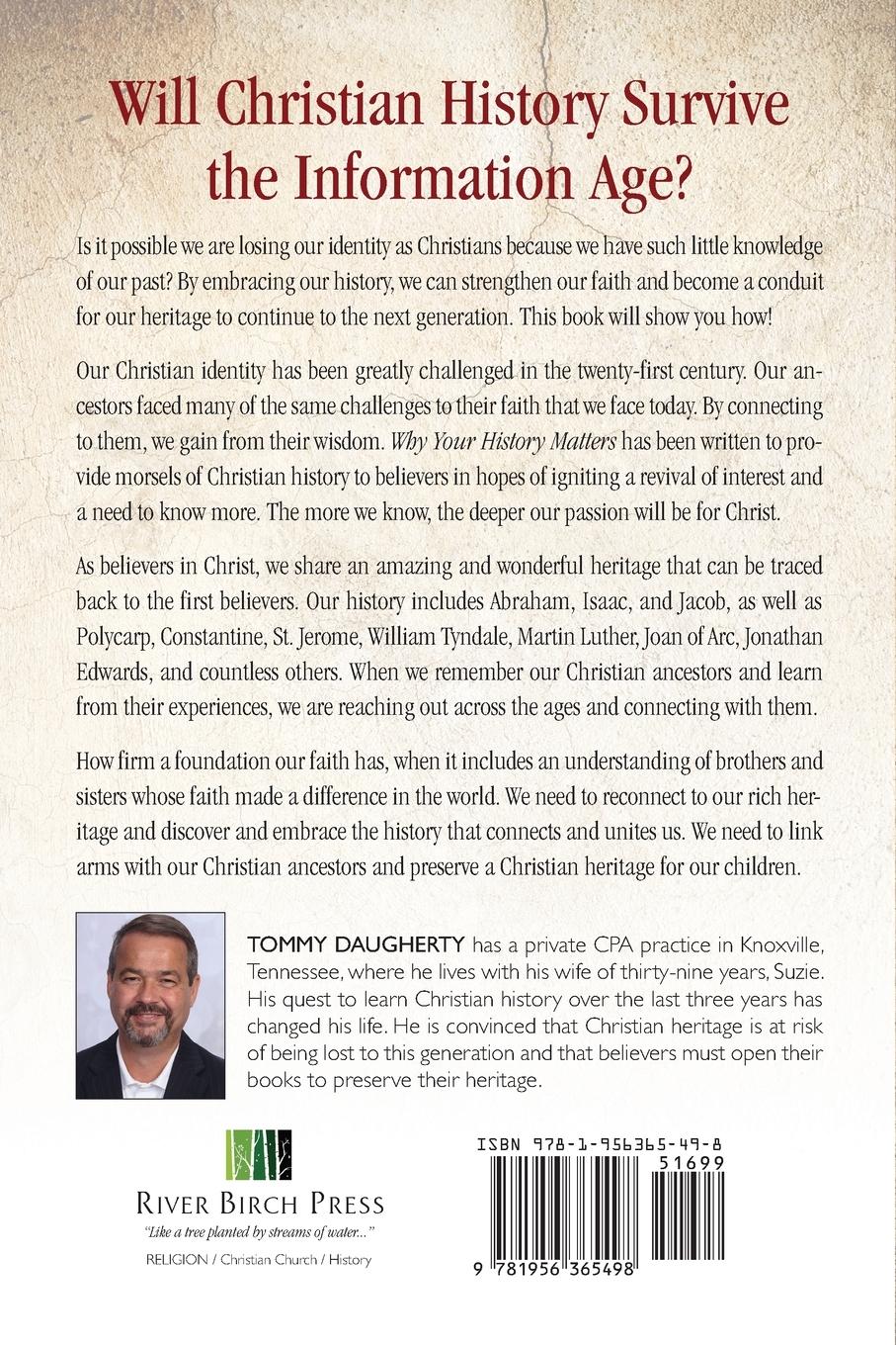 Rückseitencover Why Your History Matters