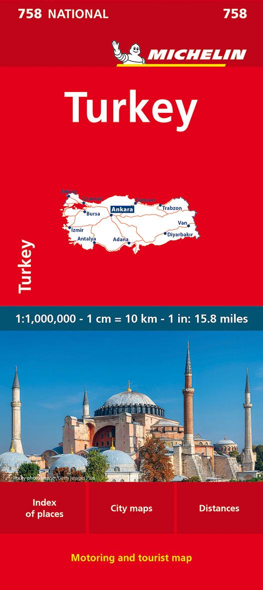 Vorderes Coverbild Michelin Türkei