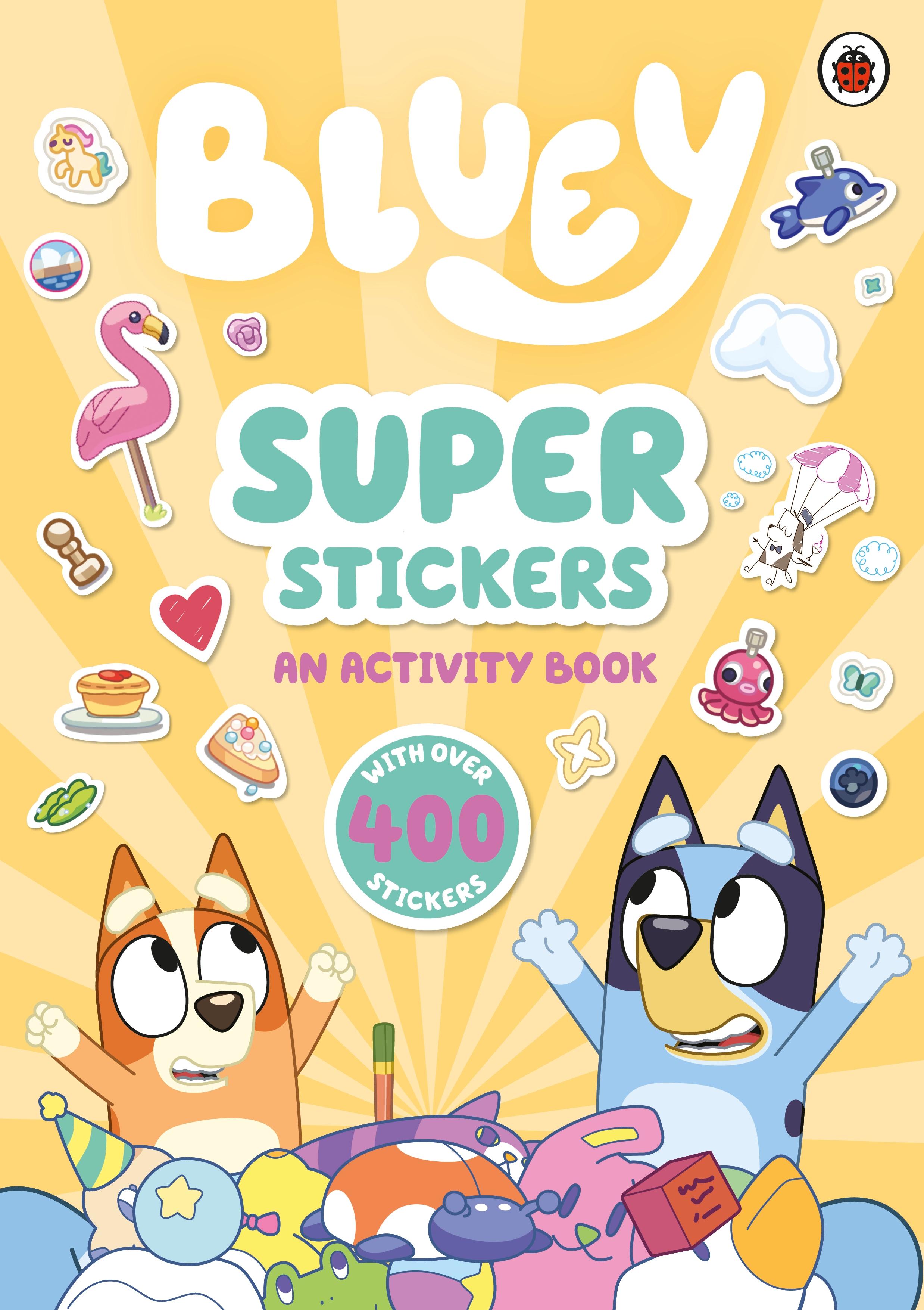 Vorderes Coverbild Bluey: Super Stickers