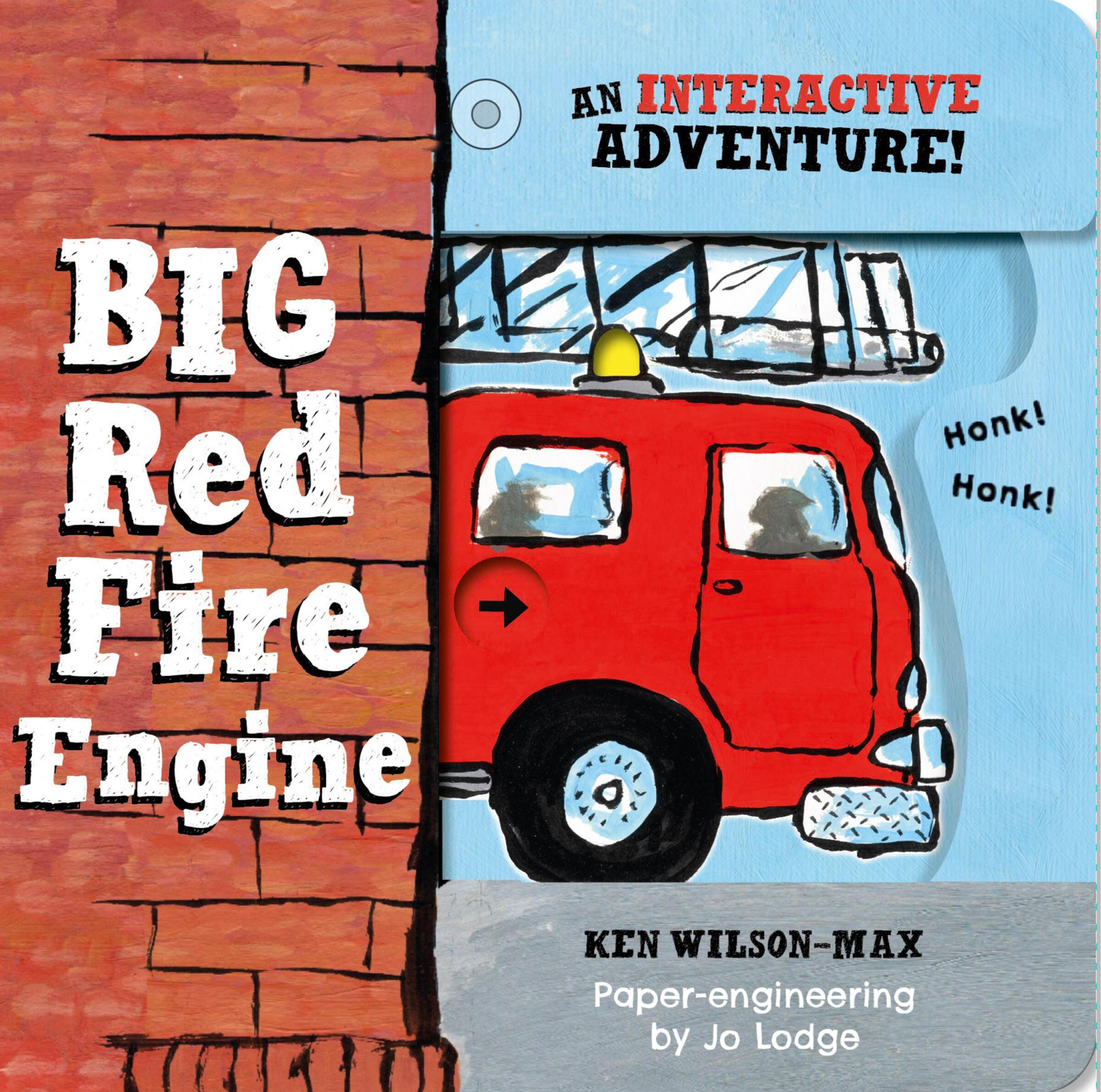 Vorderes Coverbild The Big Red Fire Engine