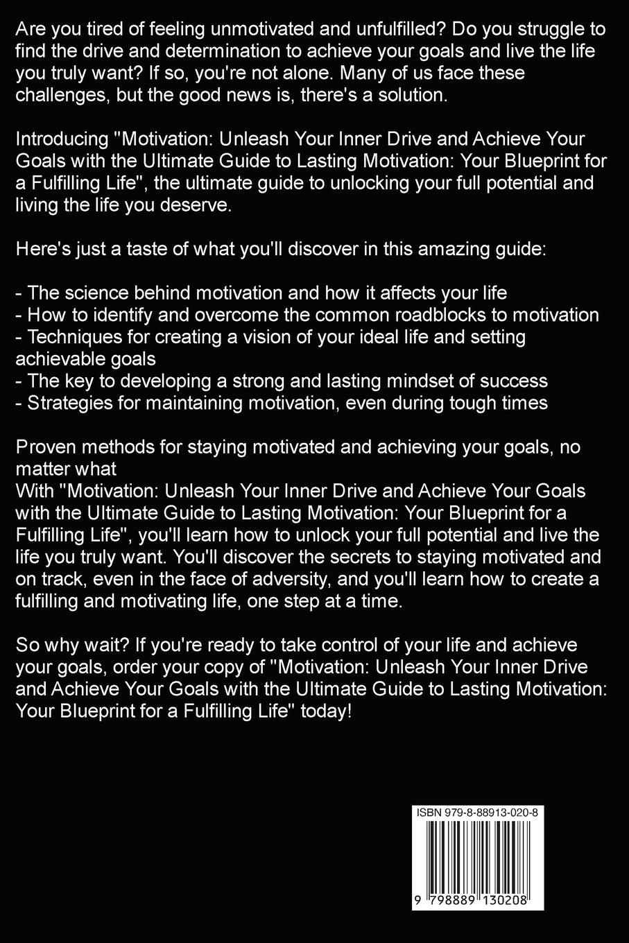 Rückseitencover Motivation