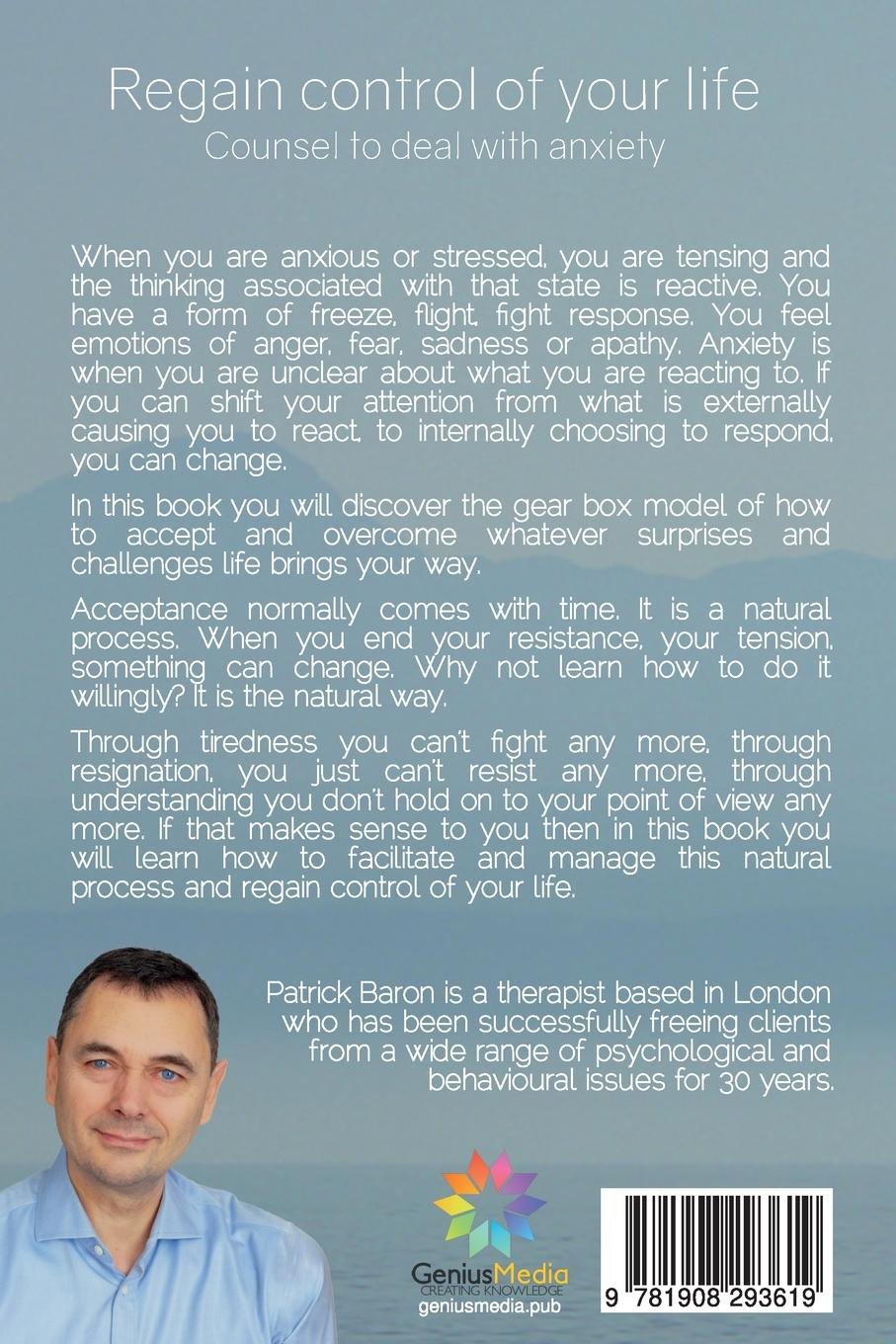 Rückseitencover Regain control of your life