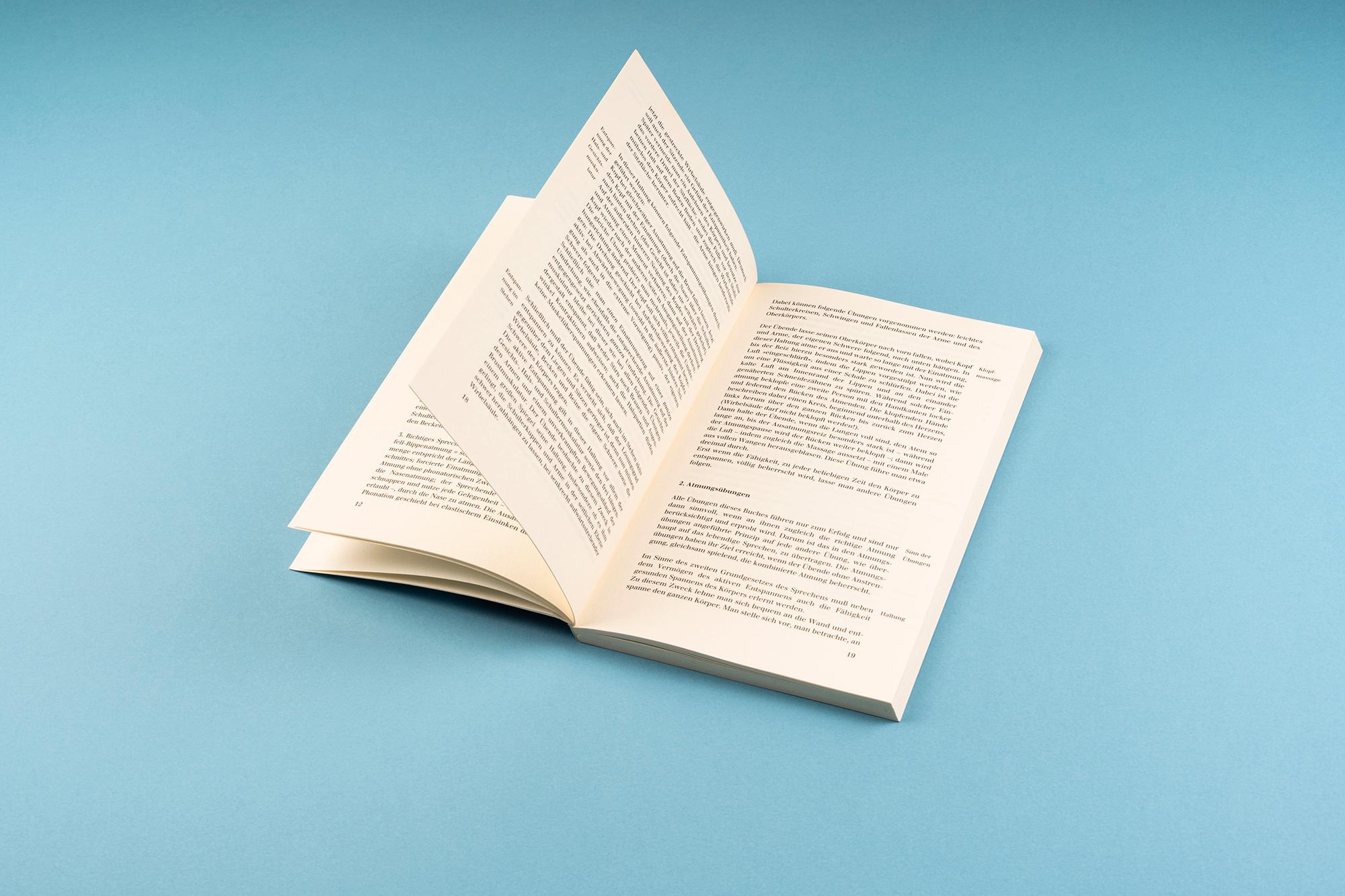 Beispielinhalt (Bild) Sprecherzieherisches Übungsbuch