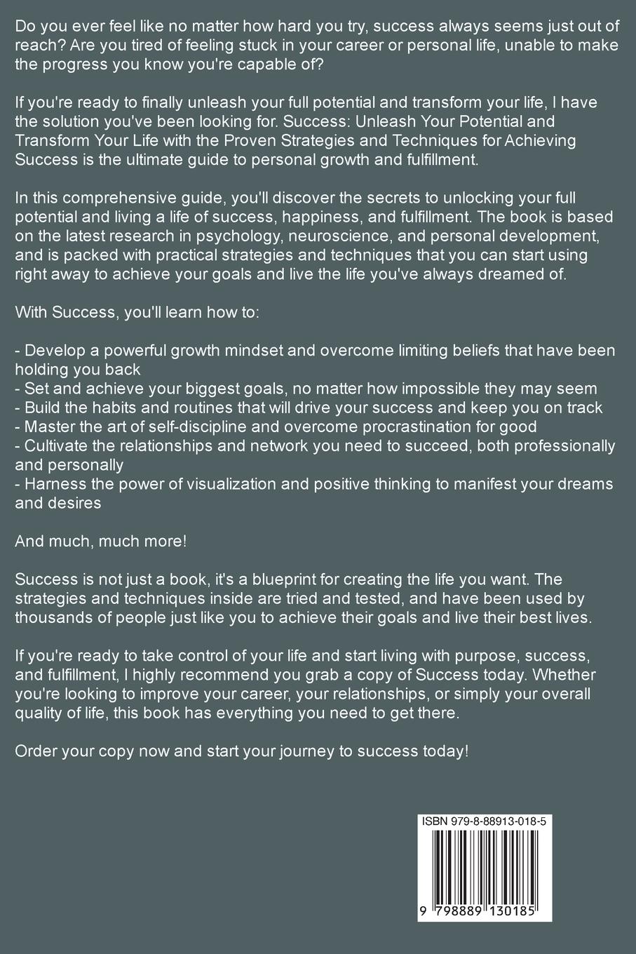 Rückseitencover Success