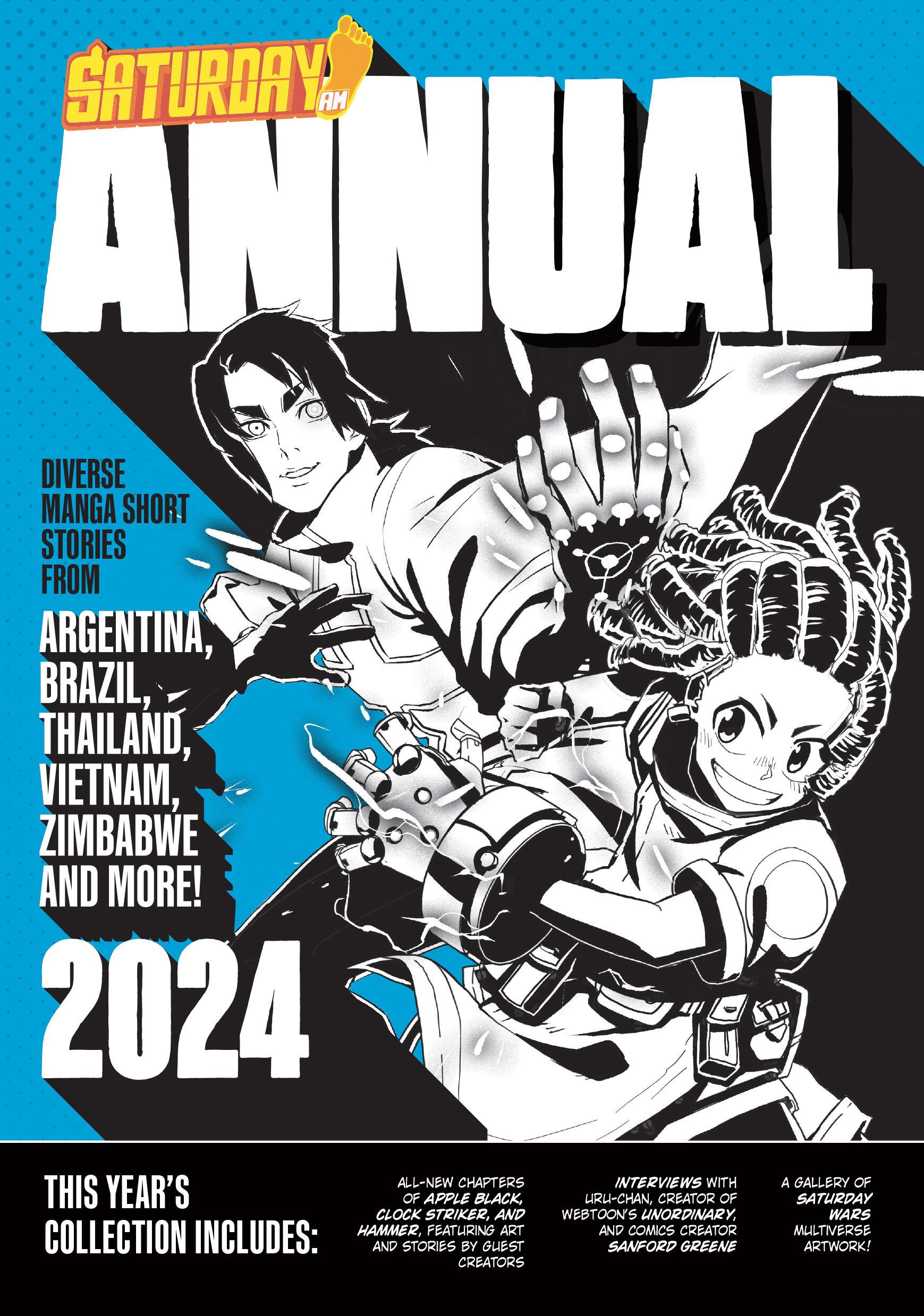 Vorderes Coverbild Saturday Am Annual 2024