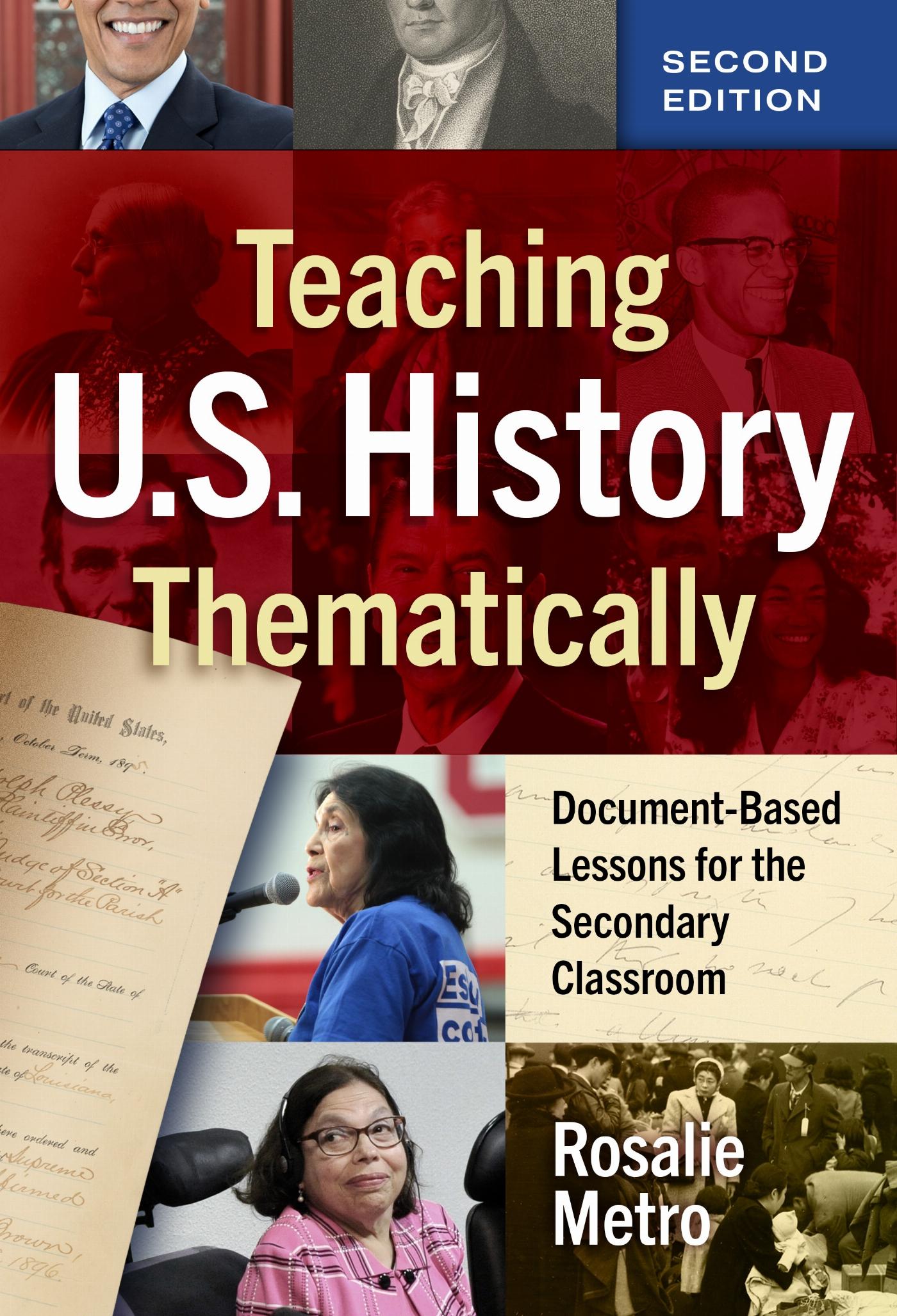 Vorderes Coverbild Teaching U.S. History Thematically
