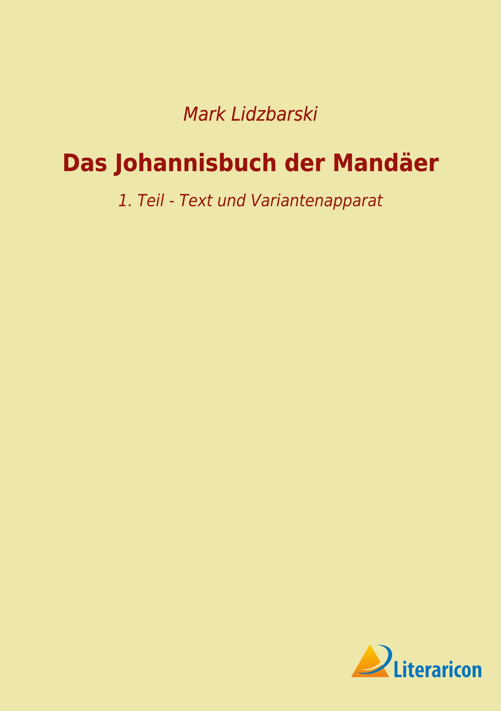Vorderes Coverbild Das Johannisbuch der Mandäer