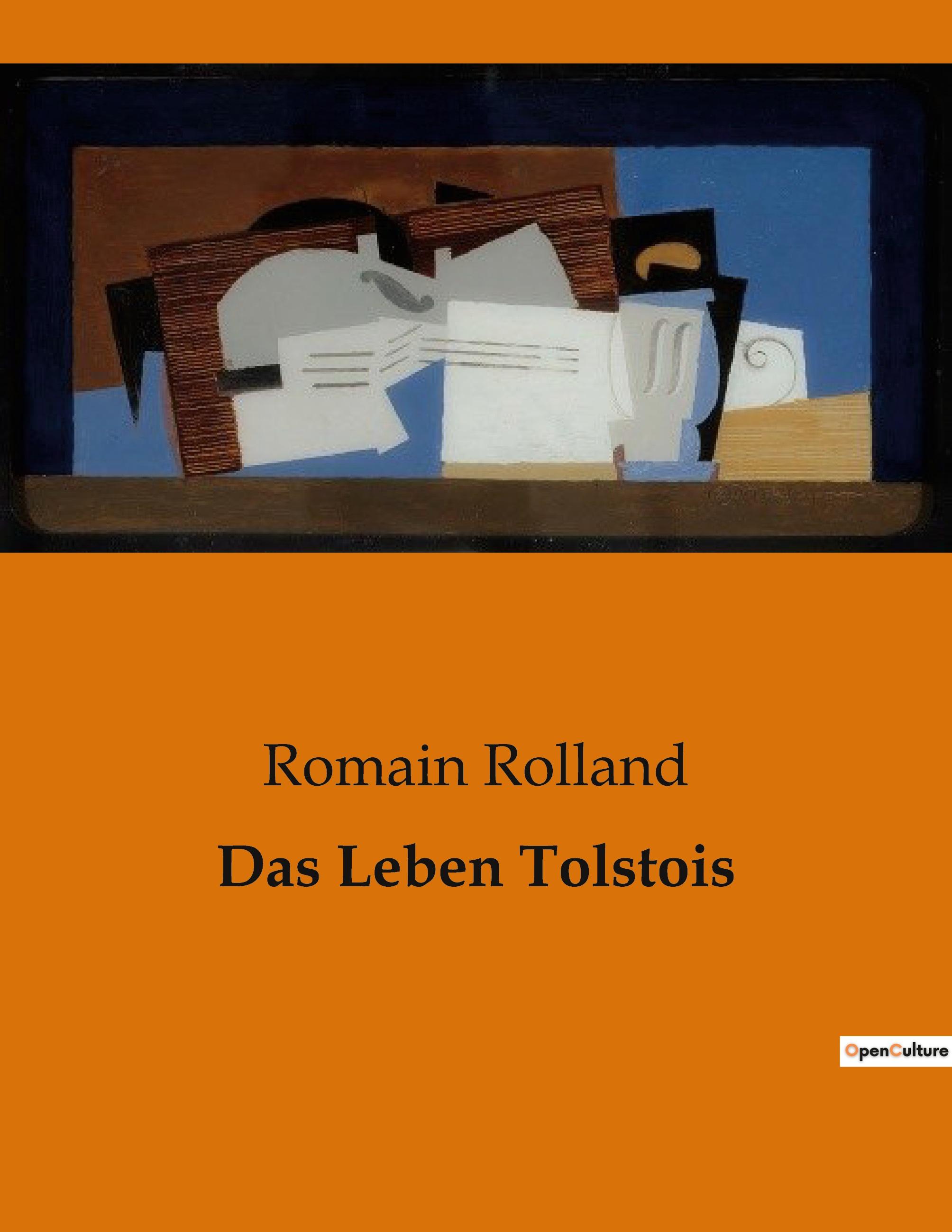 Vorderes Coverbild Das Leben Tolstois