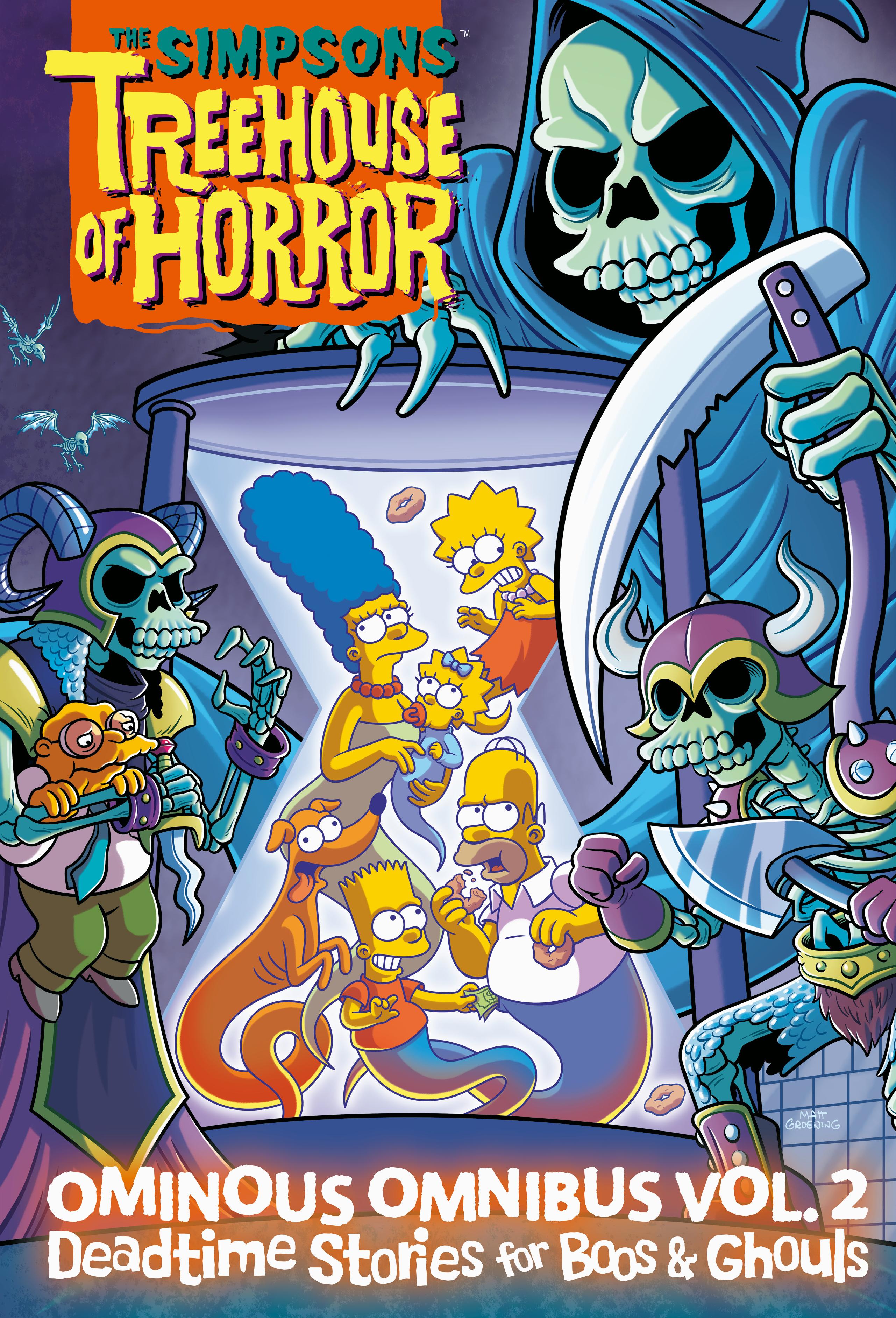 Vorderes Coverbild The Simpsons Treehouse of Horror Ominous Omnibus Vol. 2: Deadtime Stories for Boos & Ghouls