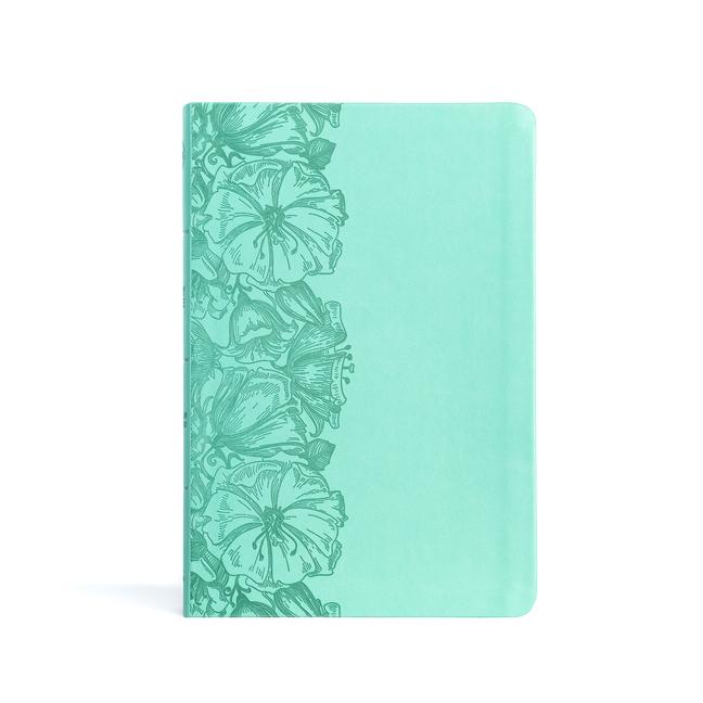 Vorderes Coverbild CSB Large Print Thinline Bible, Value Edition, Light Teal Leathertouch