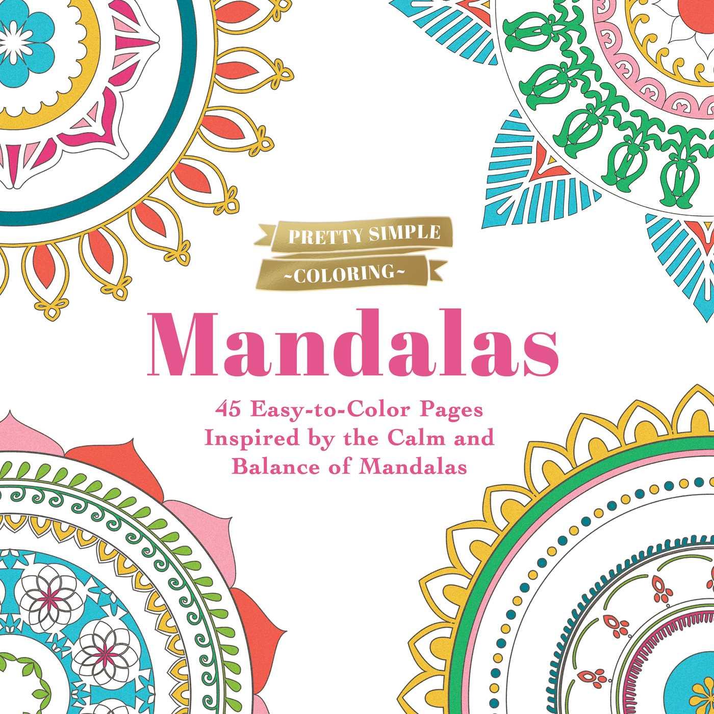 Beispielinhalt (Bild) Pretty Simple Coloring: Mandalas