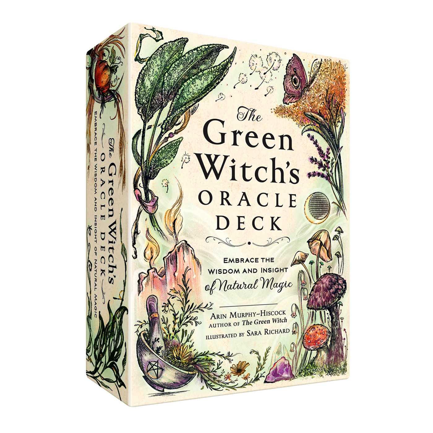 Beispielinhalt (Bild) The Green Witch's Oracle Deck
