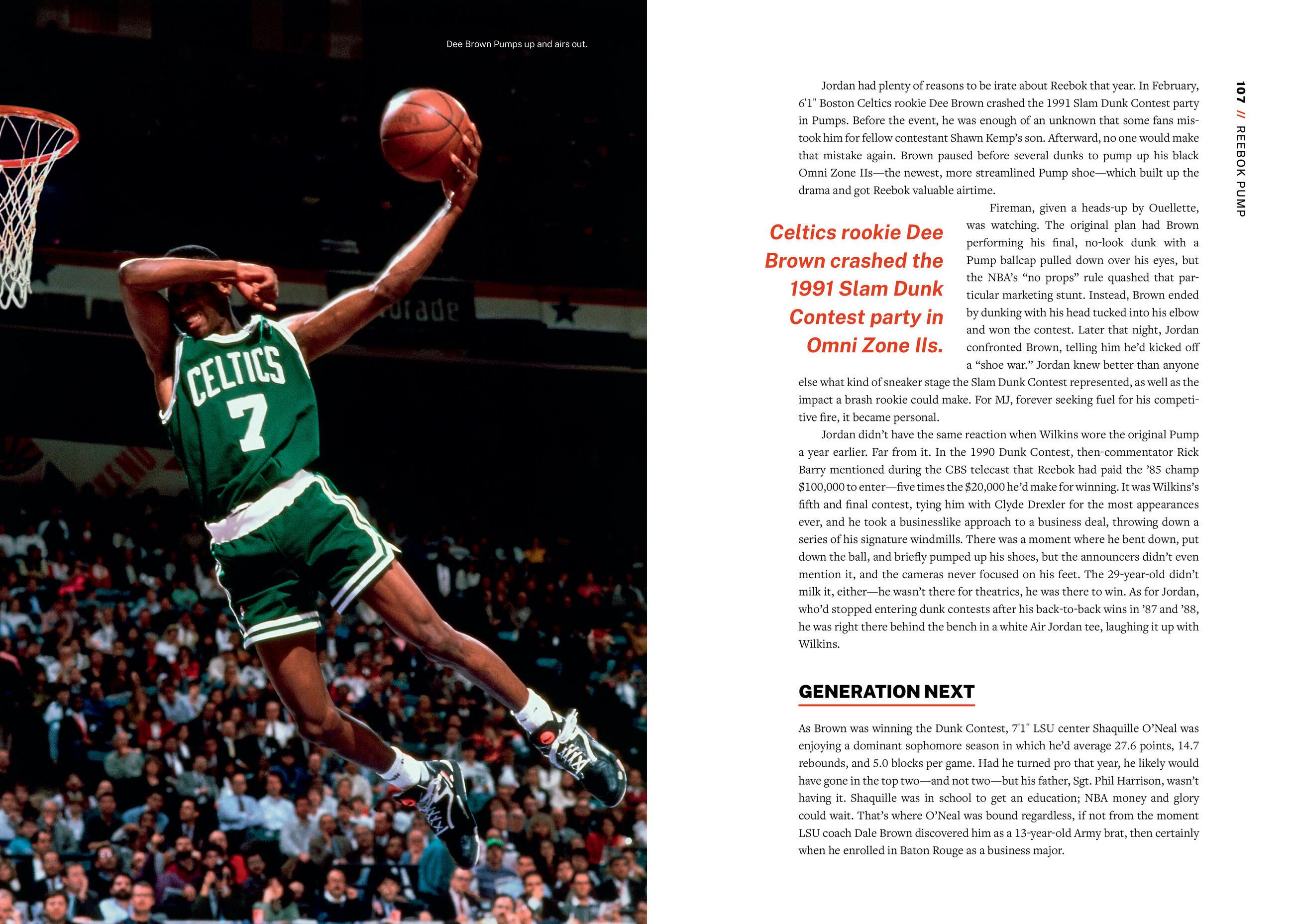 Beispielinhalt (Bild) A History of Basketball in Fifteen Sneakers