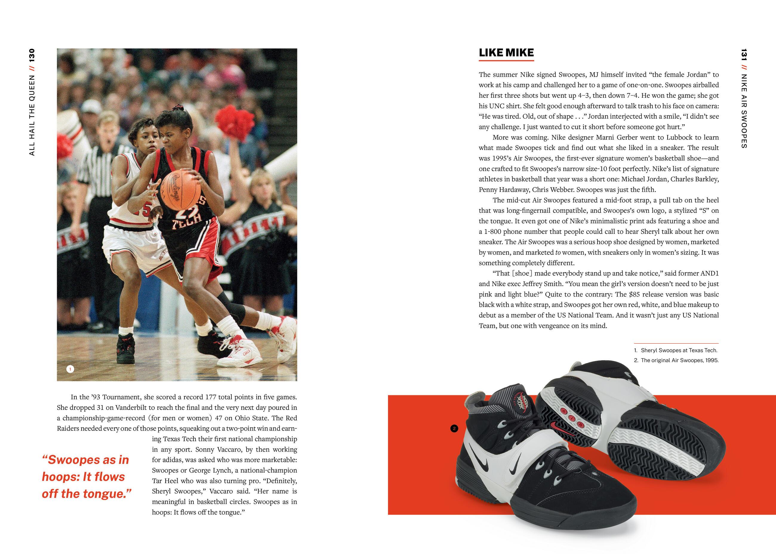 Beispielinhalt (Bild) A History of Basketball in Fifteen Sneakers
