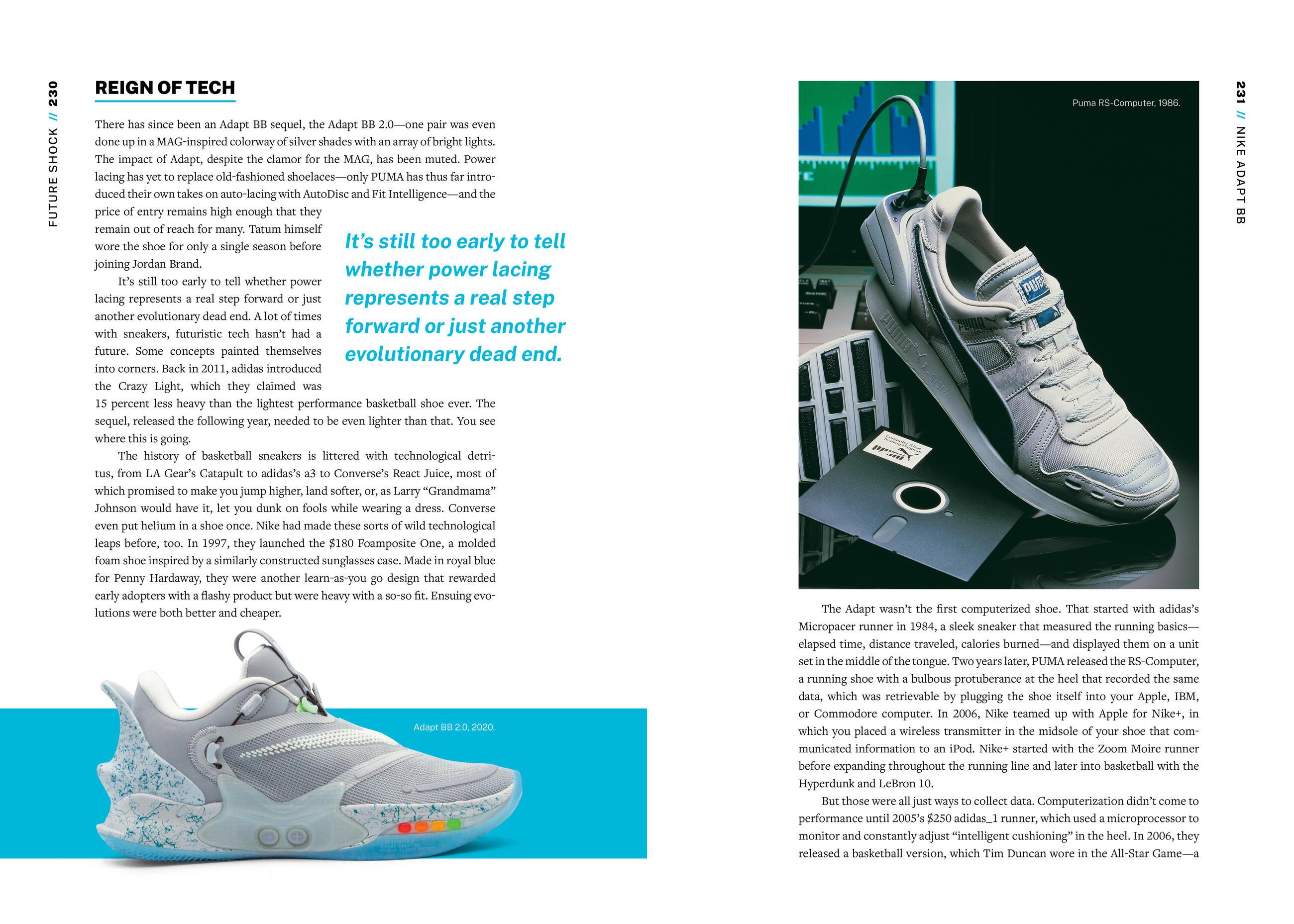 Beispielinhalt (Bild) A History of Basketball in Fifteen Sneakers