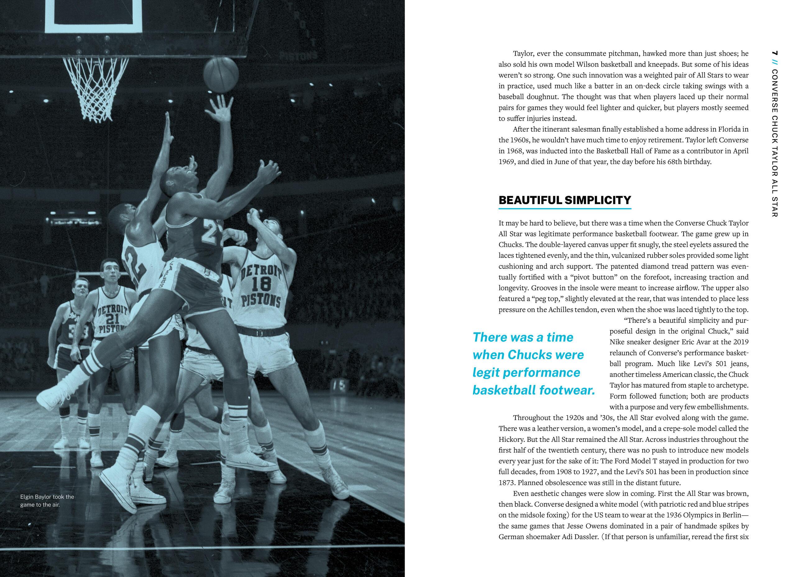 Beispielinhalt (Bild) A History of Basketball in Fifteen Sneakers