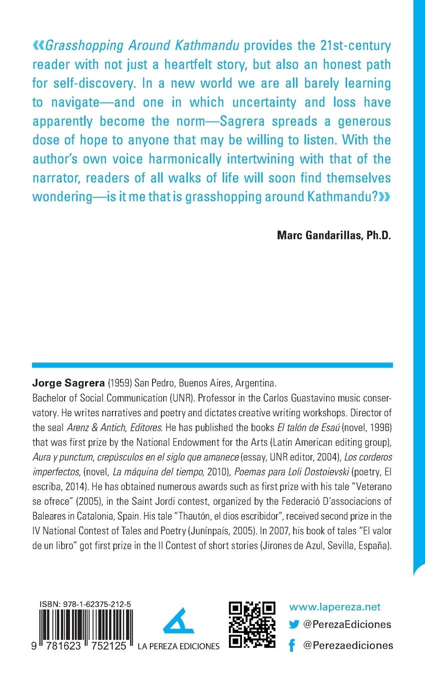 Rückseitencover Grasshopping Around Kathmandu