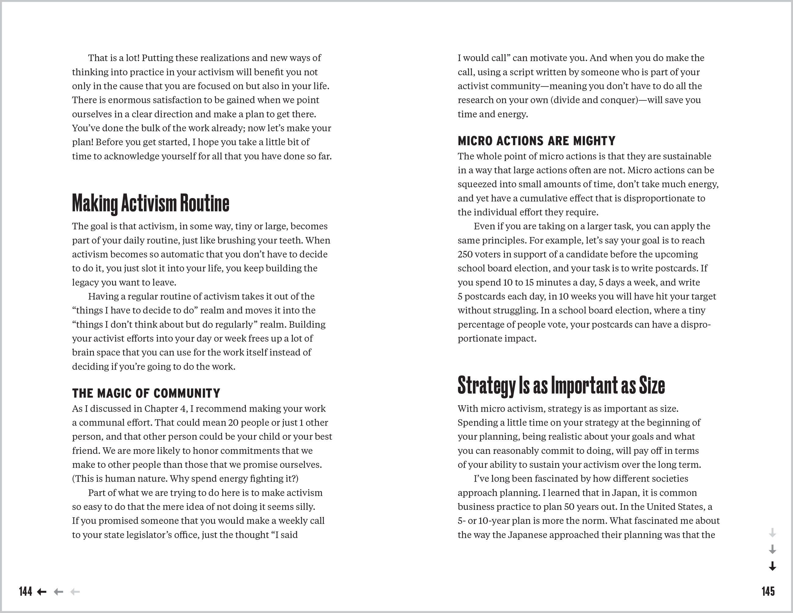 Beispielinhalt (Bild) Micro Activism