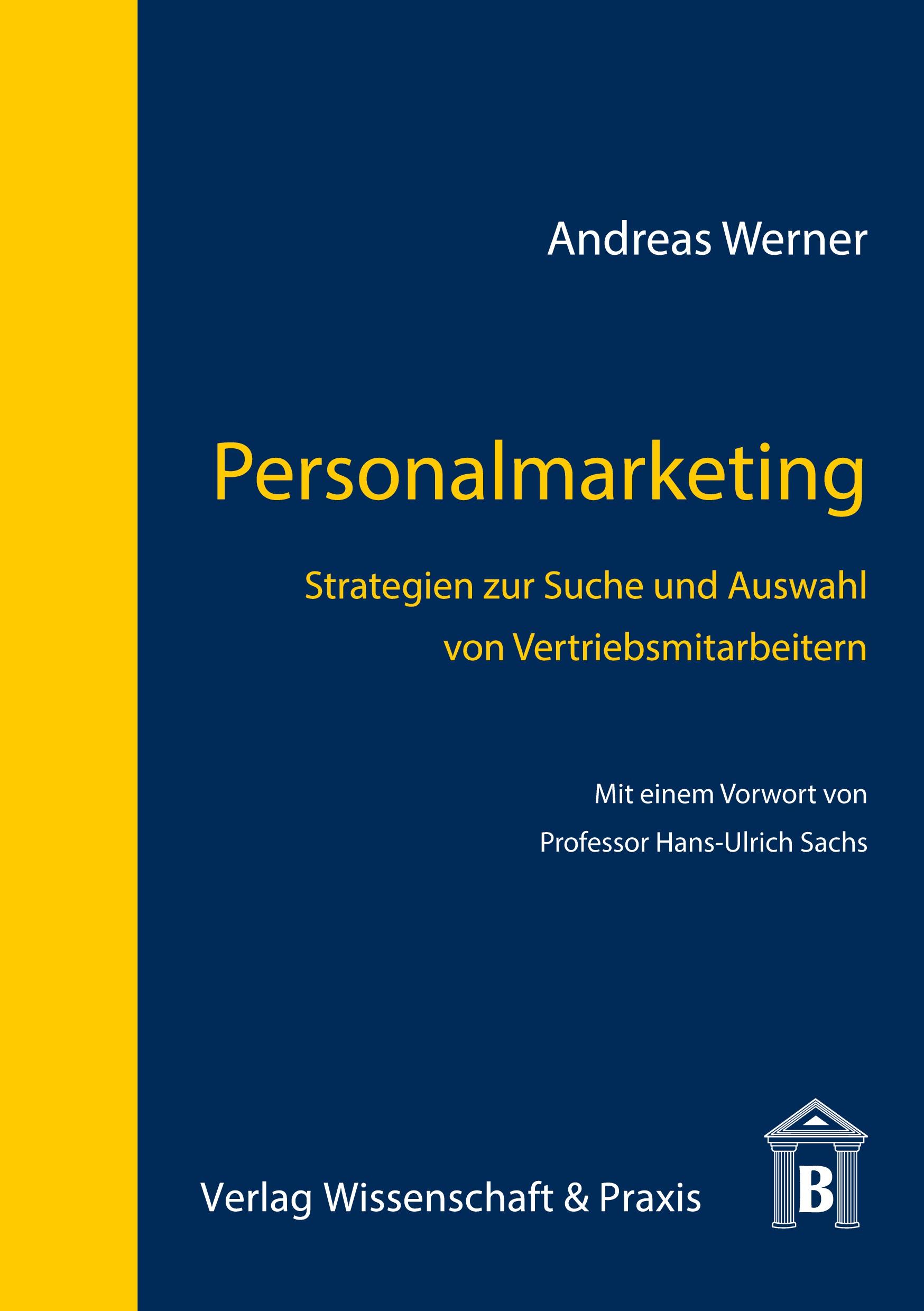 Vorderes Coverbild Personalmarketing.
