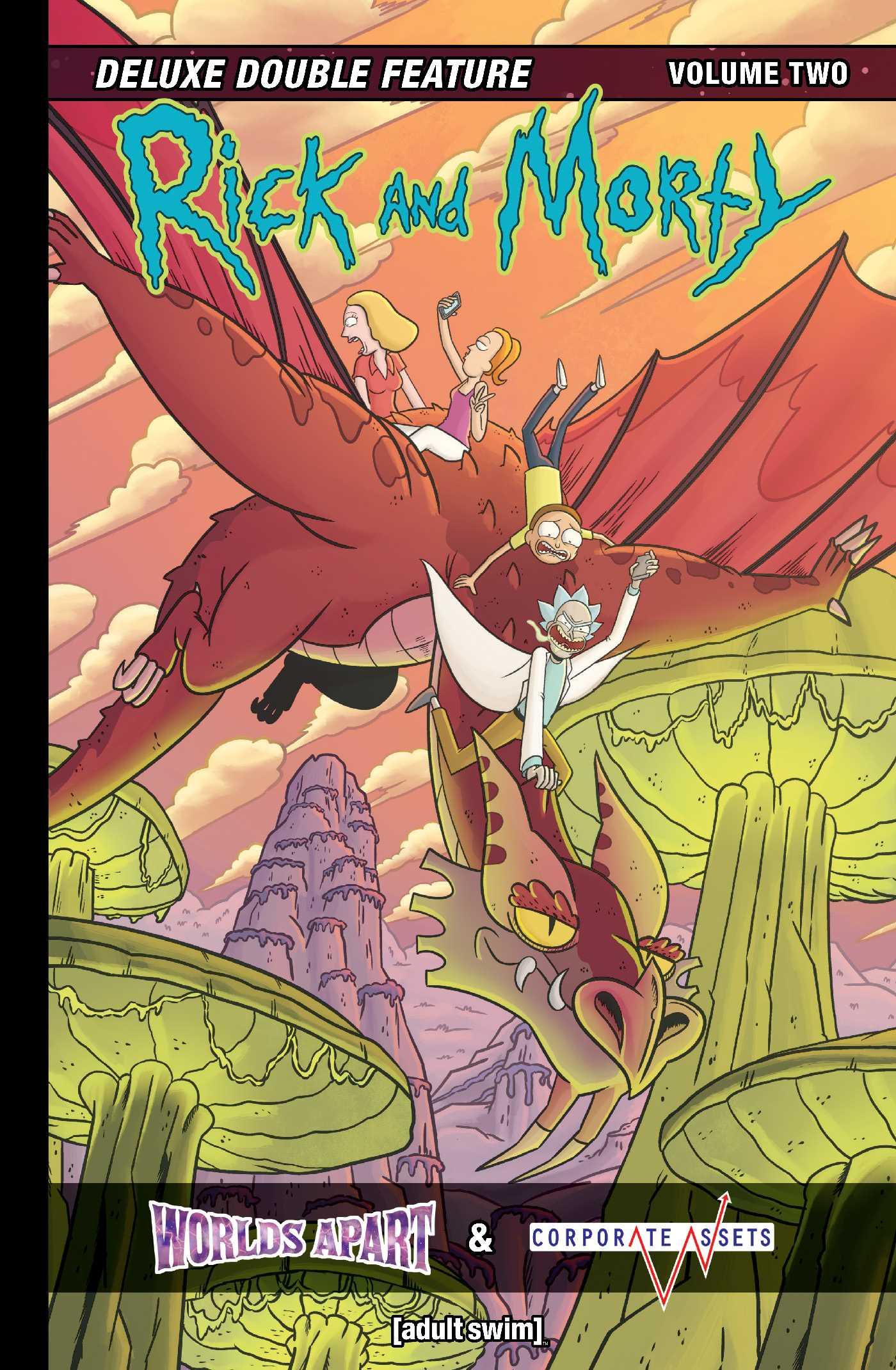 Beispielinhalt (Bild) Rick and Morty: Deluxe Double Feature Vol. 2