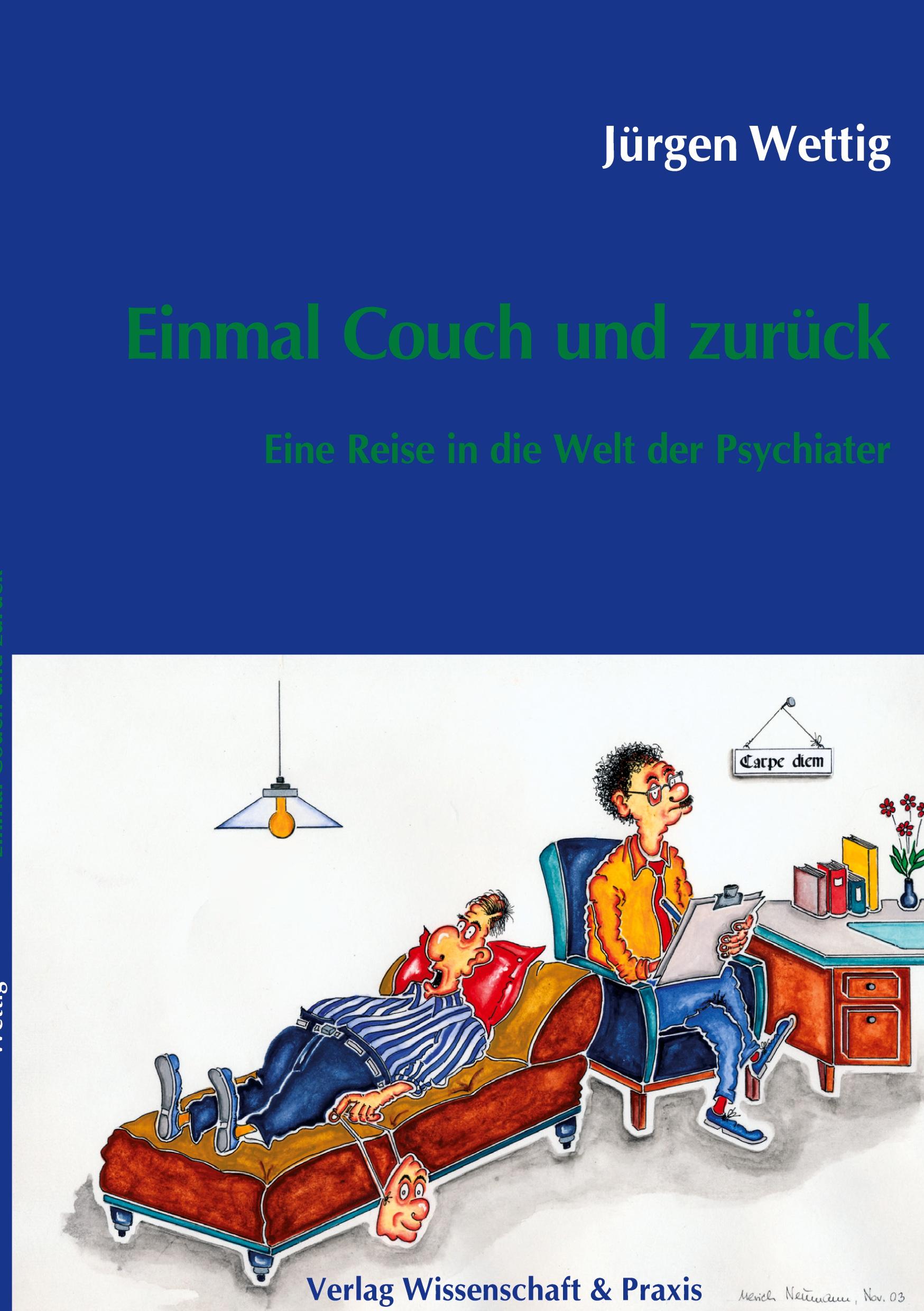 Vorderes Coverbild Einmal Couch und zurück.