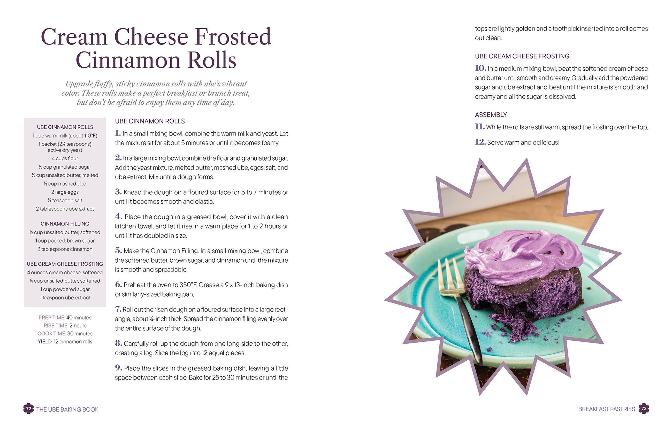 Beispielinhalt (Bild) The Ube Baking Book