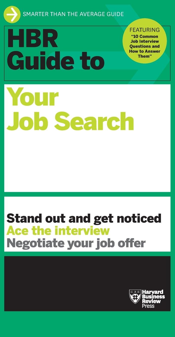 Vorderes Coverbild HBR Guide to Your Job Search