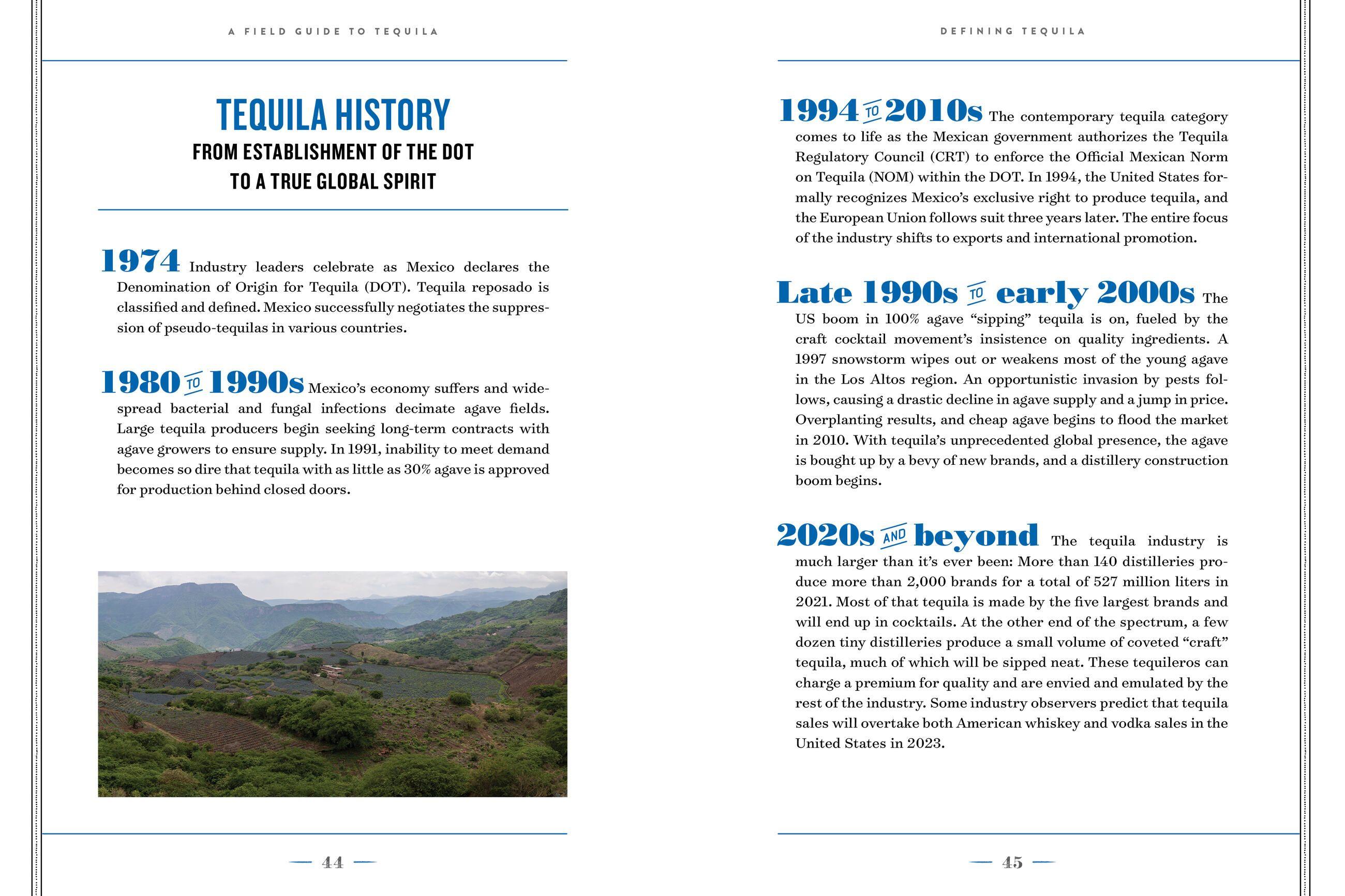 Beispielinhalt (Bild) A Field Guide to Tequila