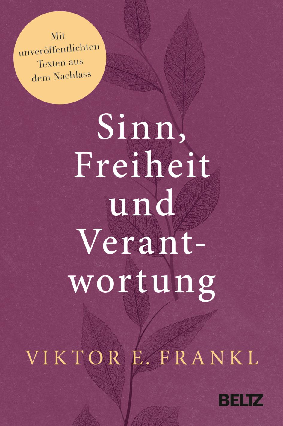 Vorderes Coverbild Sinn, Freiheit und Verantwortung