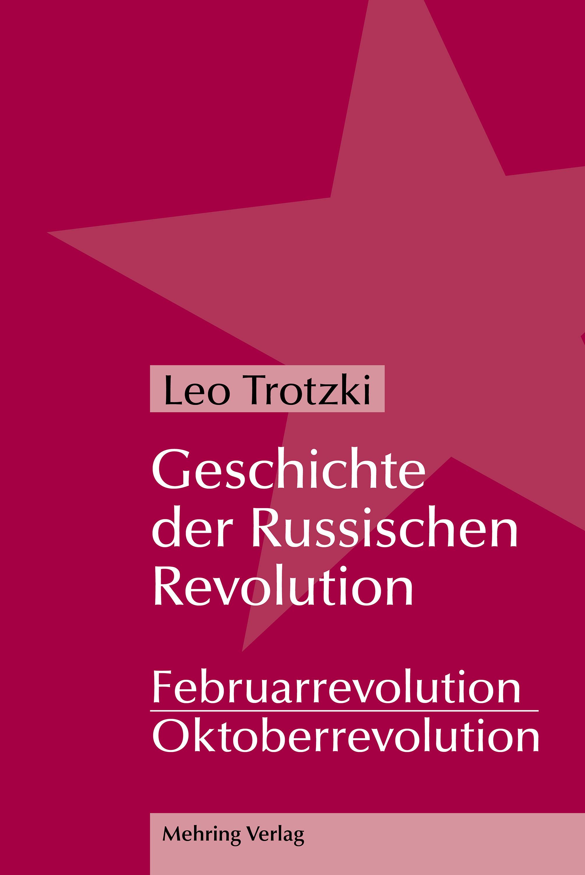 Vorderes Coverbild Geschichte der Russischen Revolution