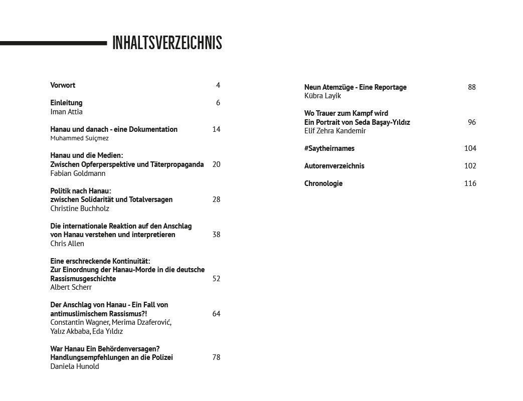 Beispielinhalt (Bild) Hanau - Erinnern heißt verändern