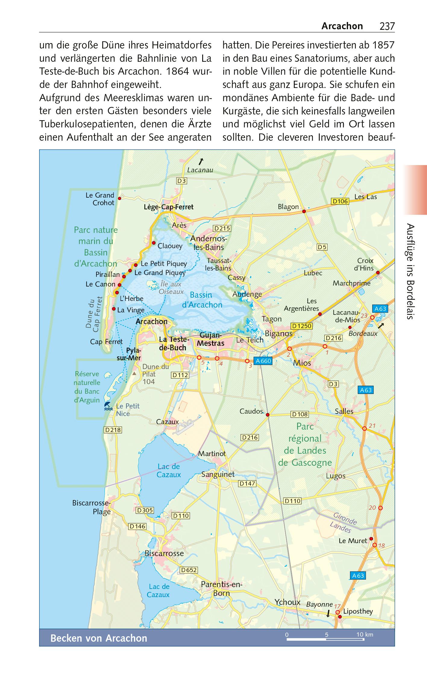 Beispielinhalt (Bild) TRESCHER Reiseführer Bordeaux und das Bordelais