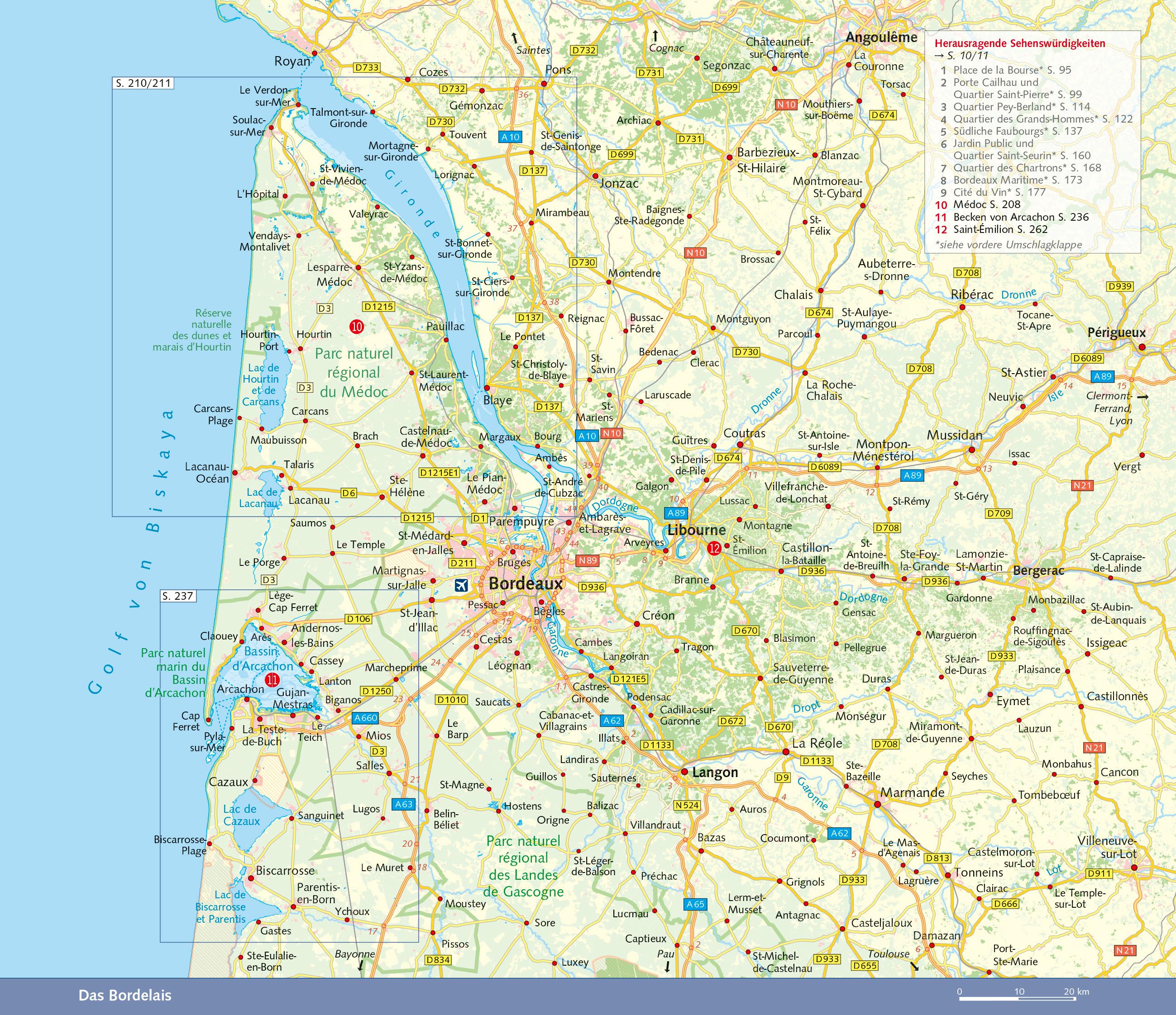 Beispielinhalt (Bild) TRESCHER Reiseführer Bordeaux und das Bordelais