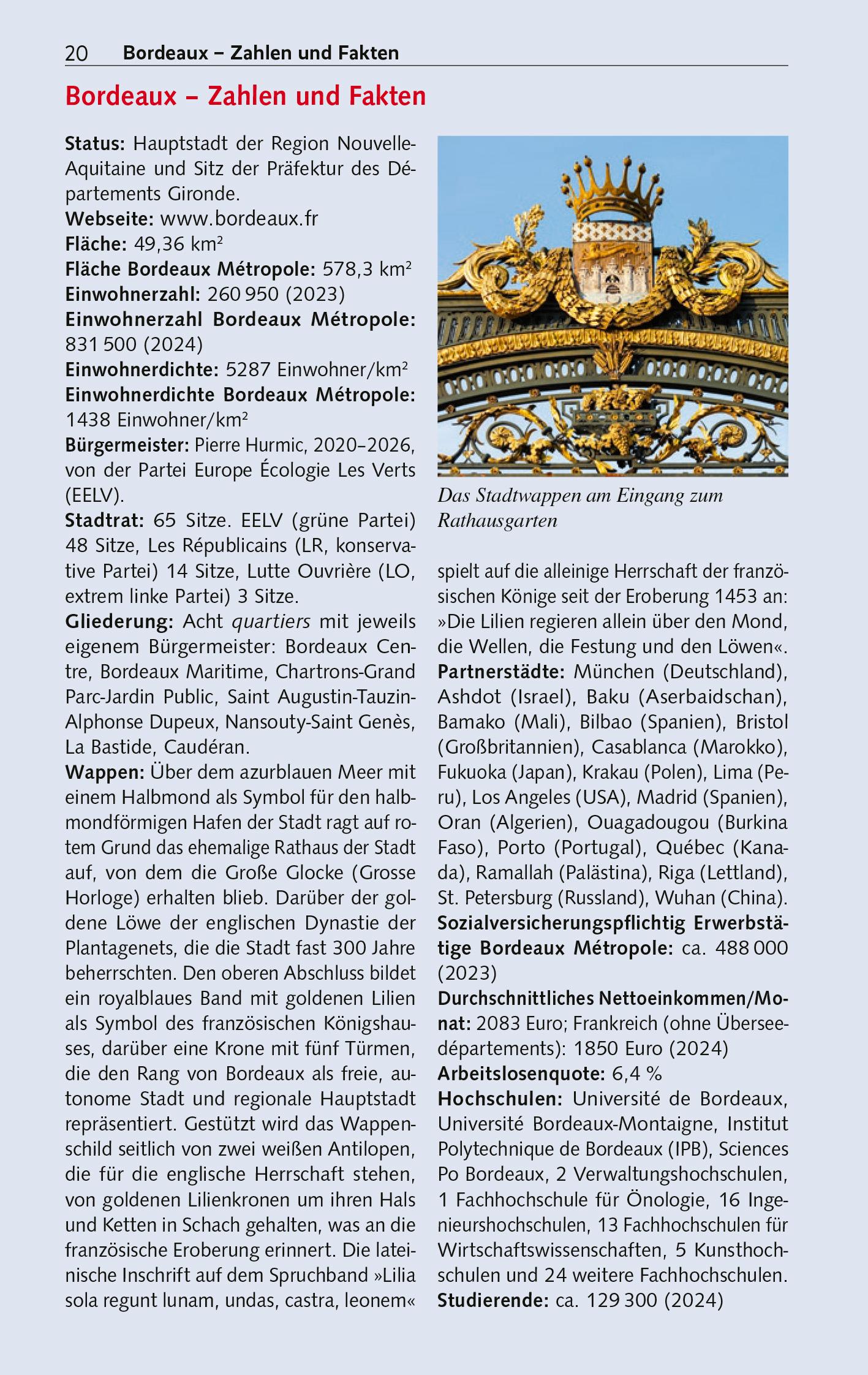 Beispielinhalt (Bild) TRESCHER Reiseführer Bordeaux und das Bordelais