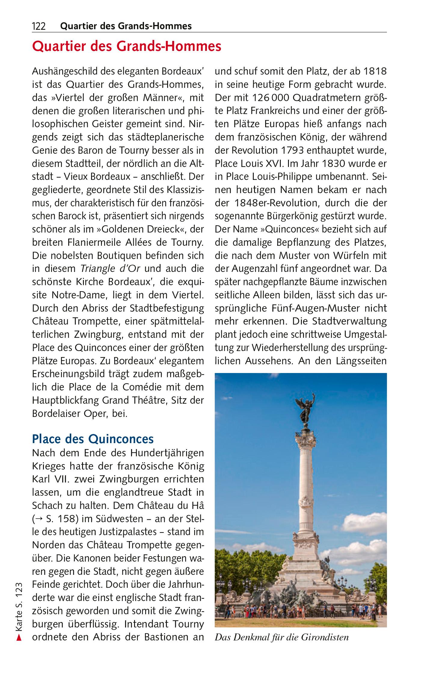 Beispielinhalt (Bild) TRESCHER Reiseführer Bordeaux und das Bordelais