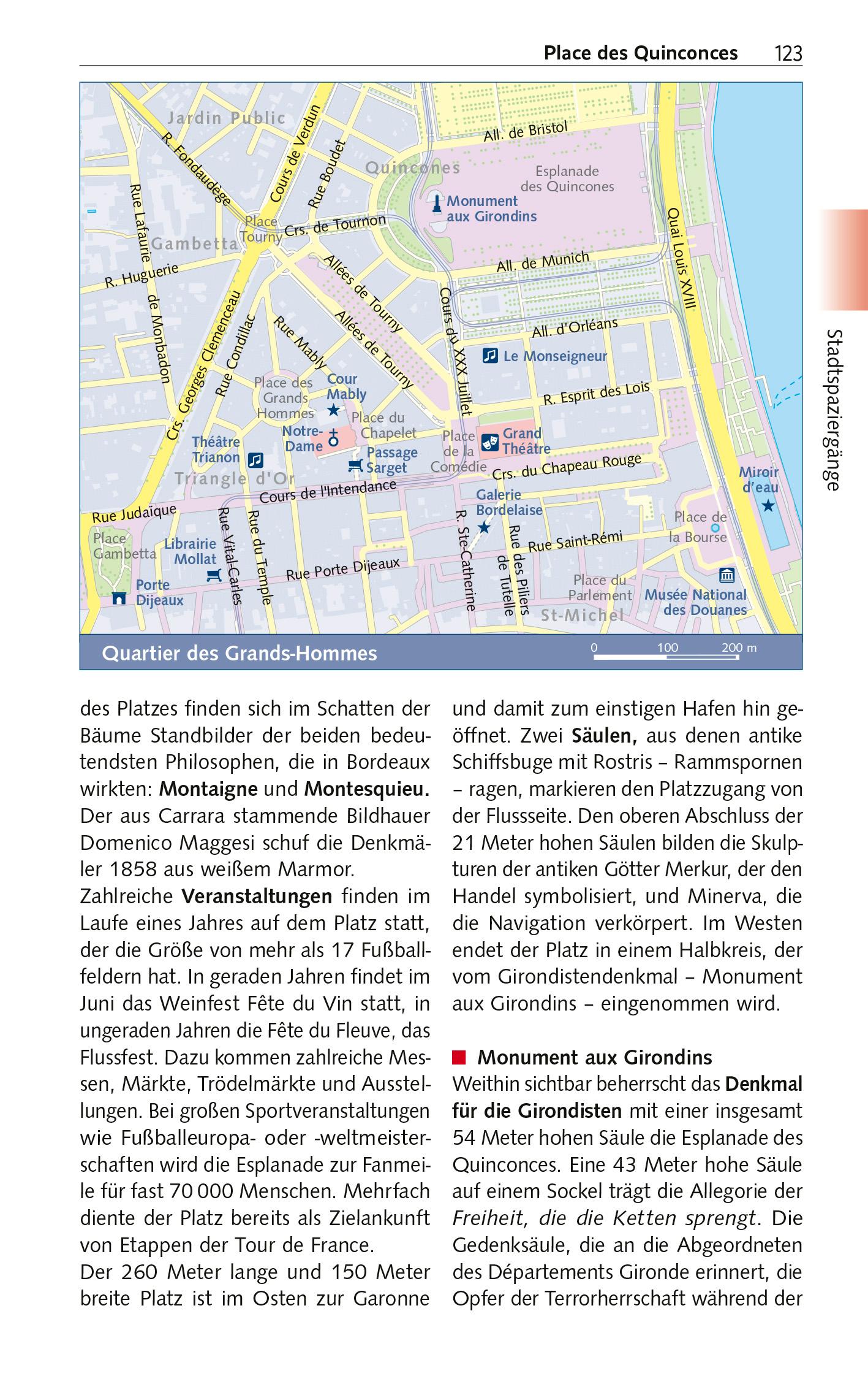 Beispielinhalt (Bild) TRESCHER Reiseführer Bordeaux und das Bordelais