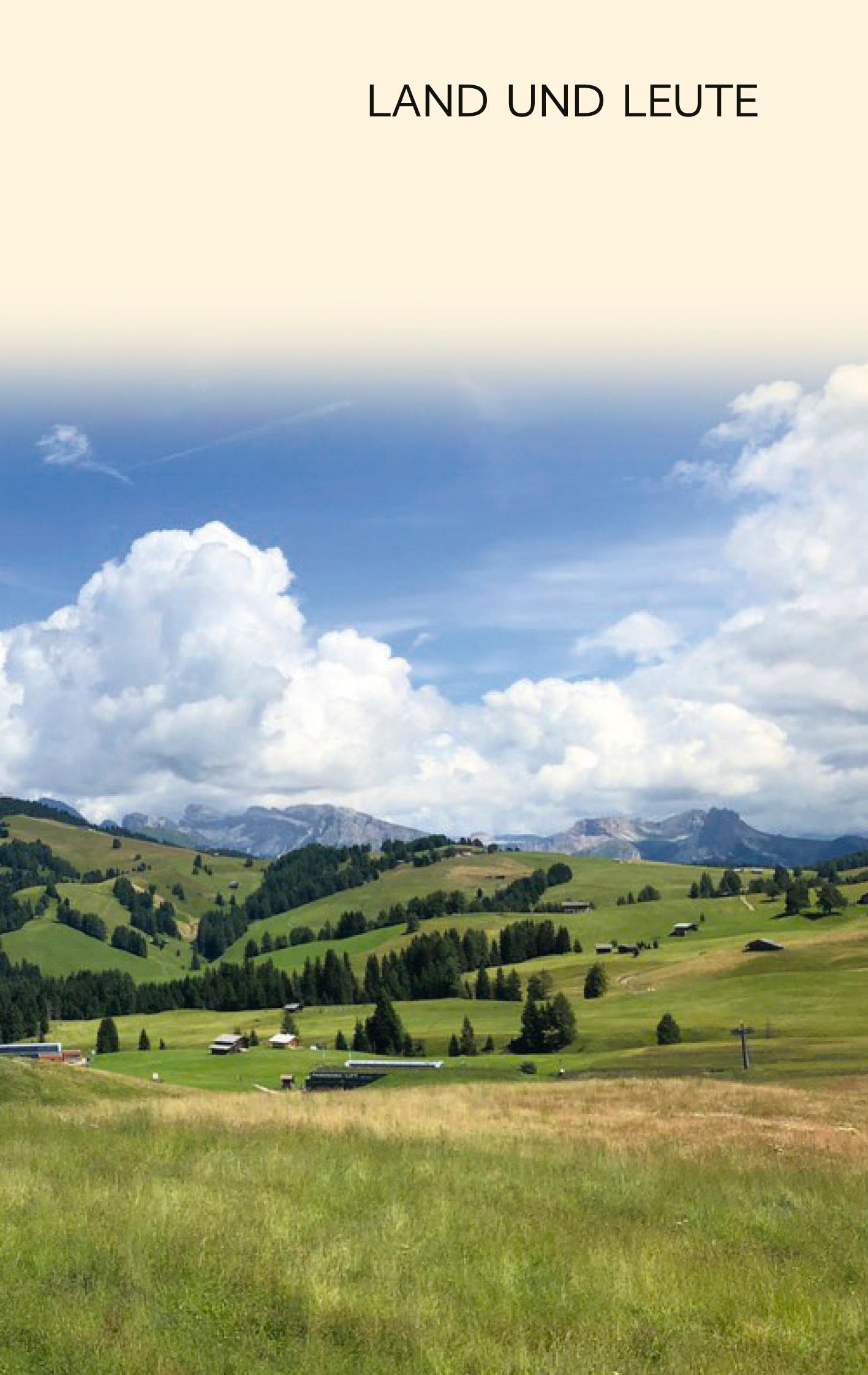 Beispielinhalt (Bild) TRESCHER Reiseführer Südtirol und Trentino