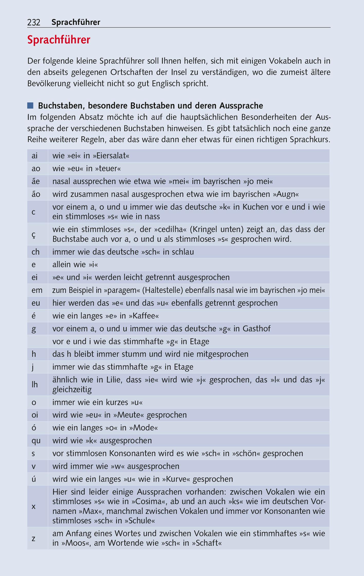 Beispielinhalt (Bild) TRESCHER REISEFÜHRER Madeira und Porto Santo