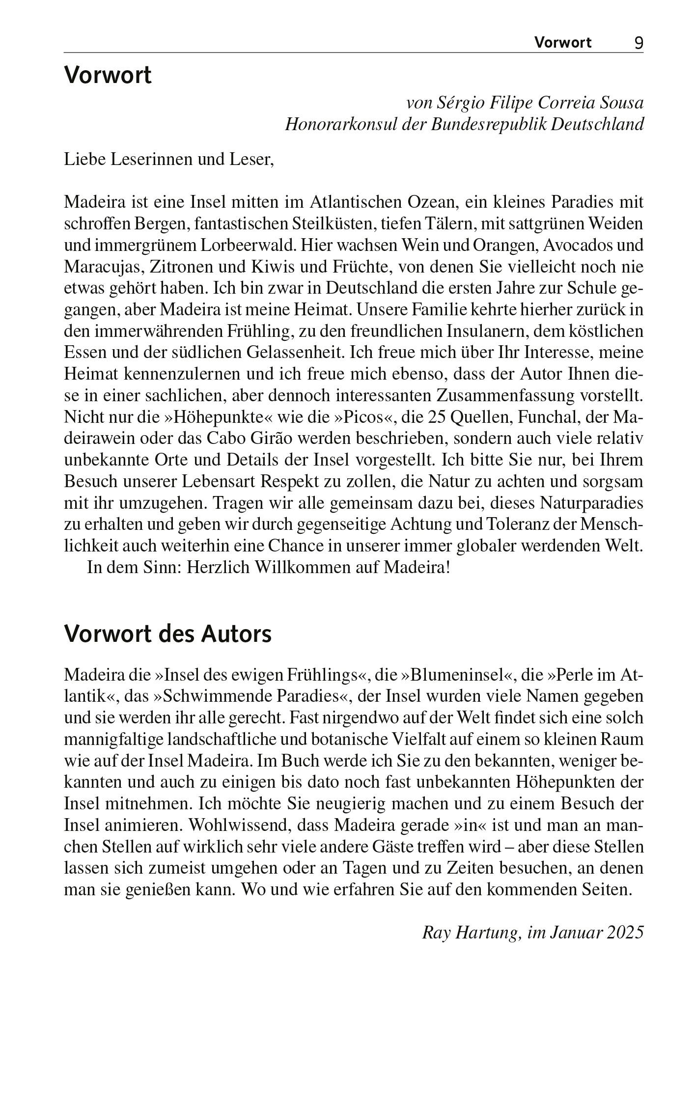 Beispielinhalt (Bild) TRESCHER REISEFÜHRER Madeira und Porto Santo