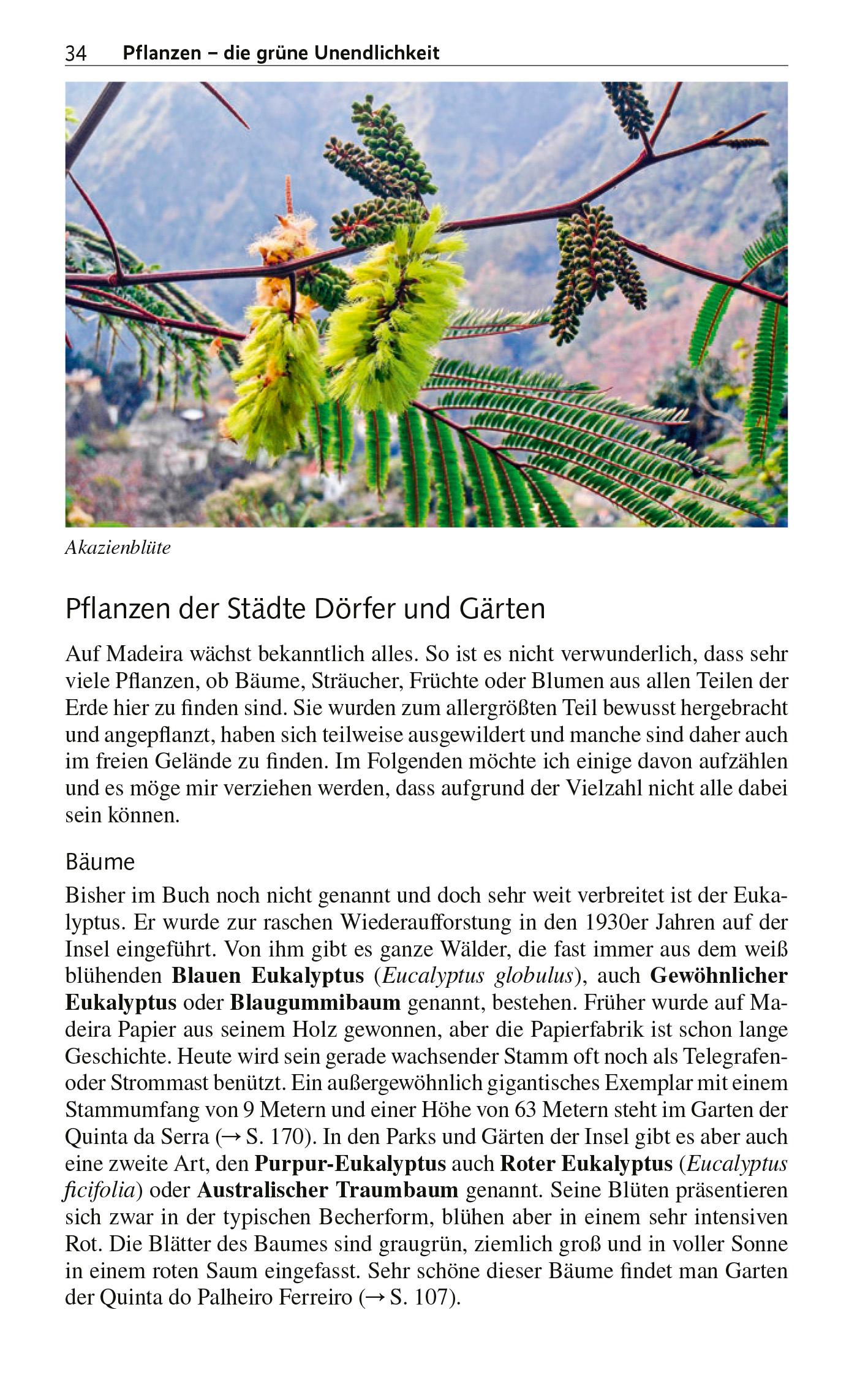 Beispielinhalt (Bild) TRESCHER REISEFÜHRER Madeira und Porto Santo