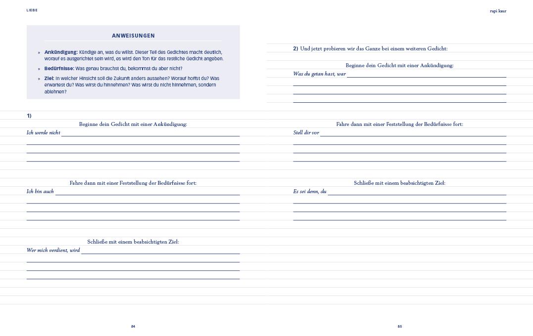 Beispielinhalt (Bild) Healing Through Words