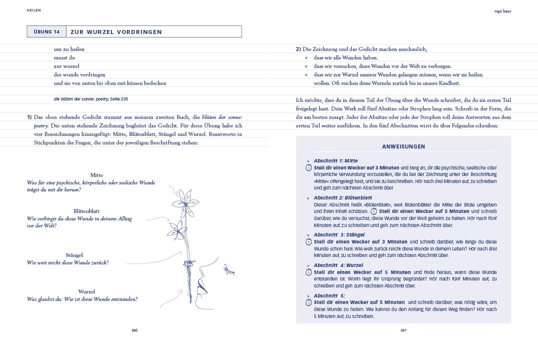 Beispielinhalt (Bild) Healing Through Words