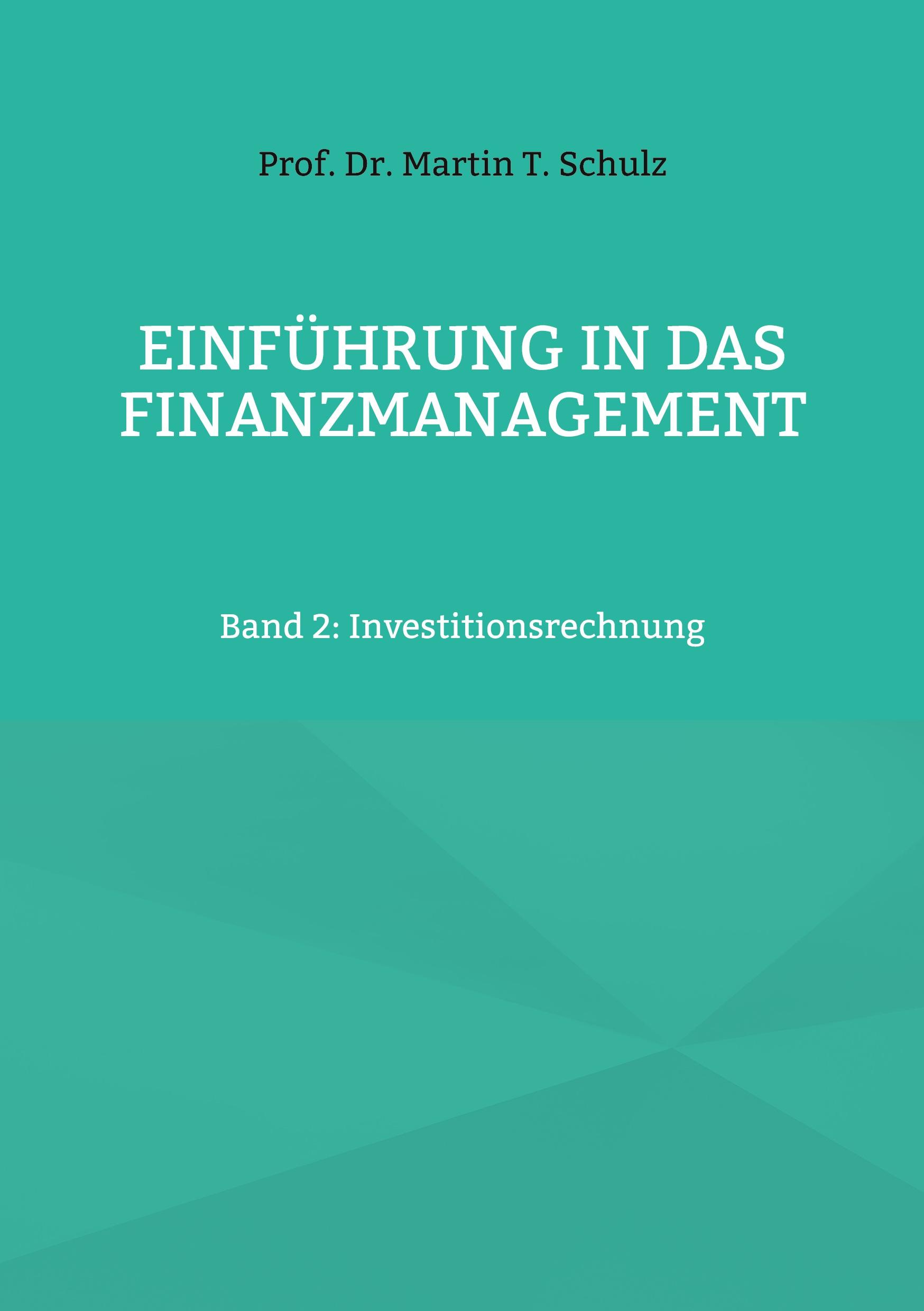 Vorderes Coverbild Einführung in das Finanzmanagement